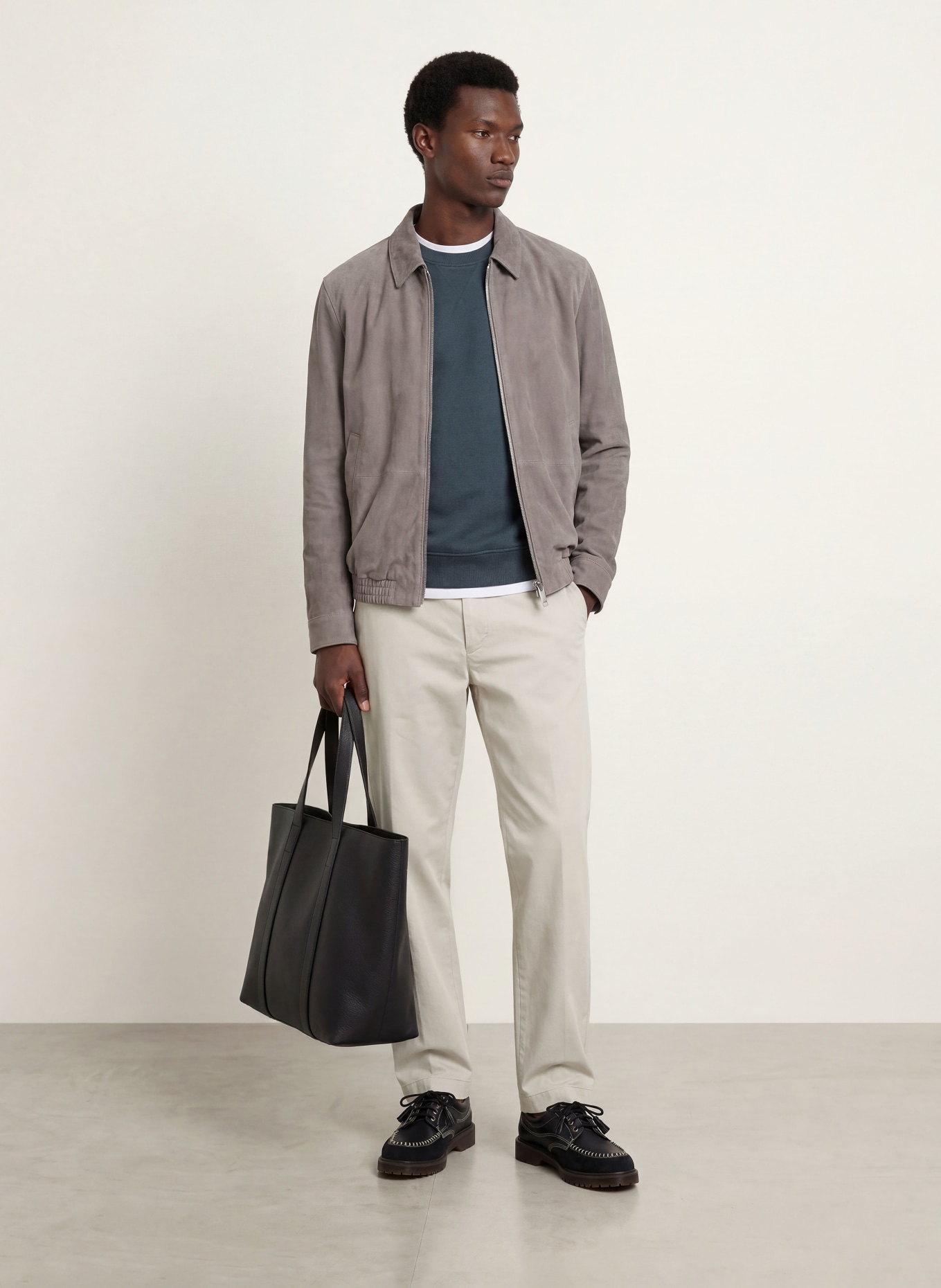 Marc O'Polo Chino Relaxed Fit: HELLGRAU