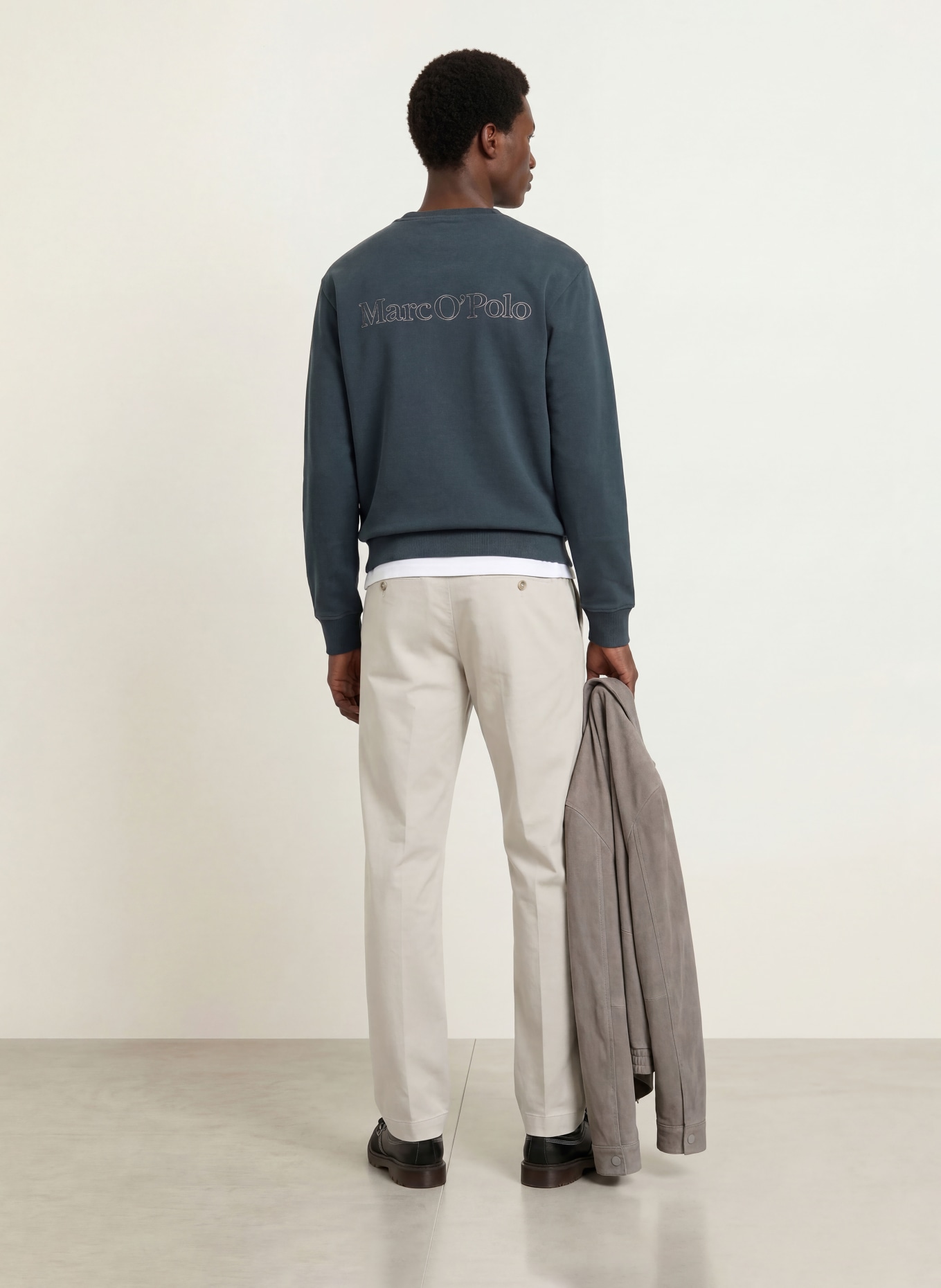 Marc O'Polo Chino Relaxed Fit: HELLGRAU