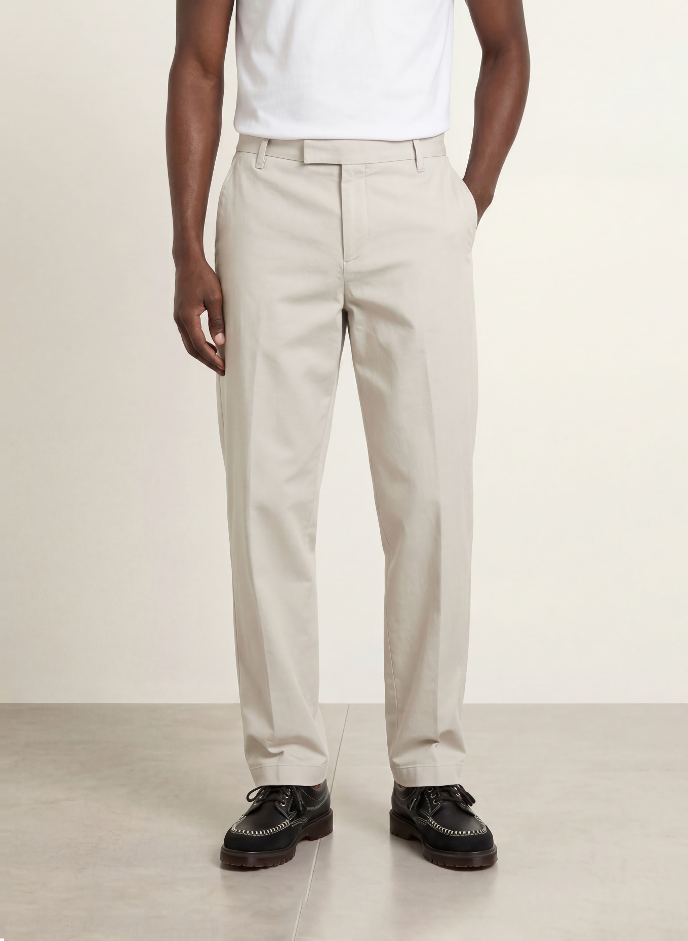 Marc O'Polo Chino Relaxed Fit: HELLGRAU