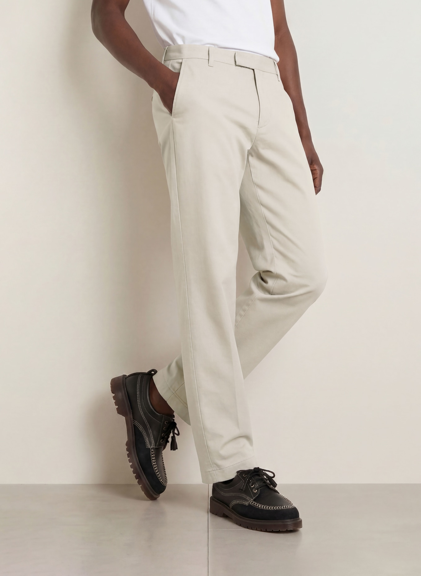 Marc O'Polo Chino Relaxed Fit: HELLGRAU