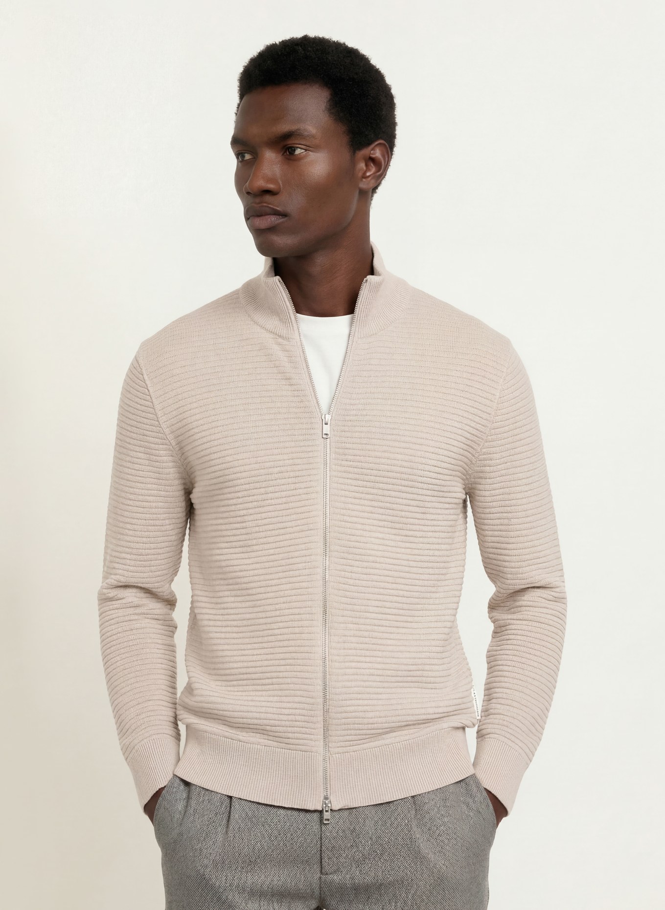 Marc O'Polo Vest: LICHTGRIJS