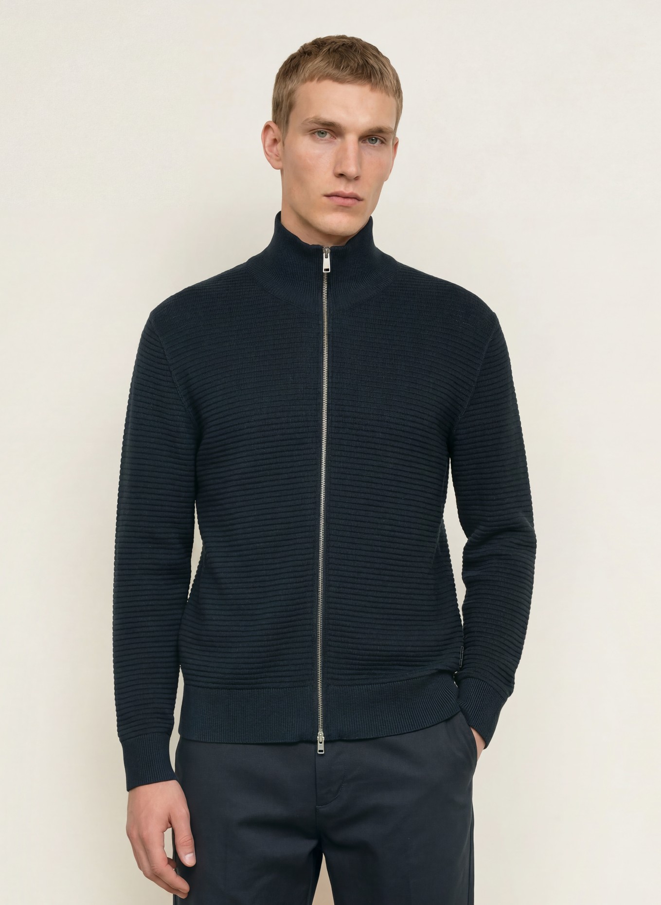 Marc O'Polo Vest: DONKERGRIJS