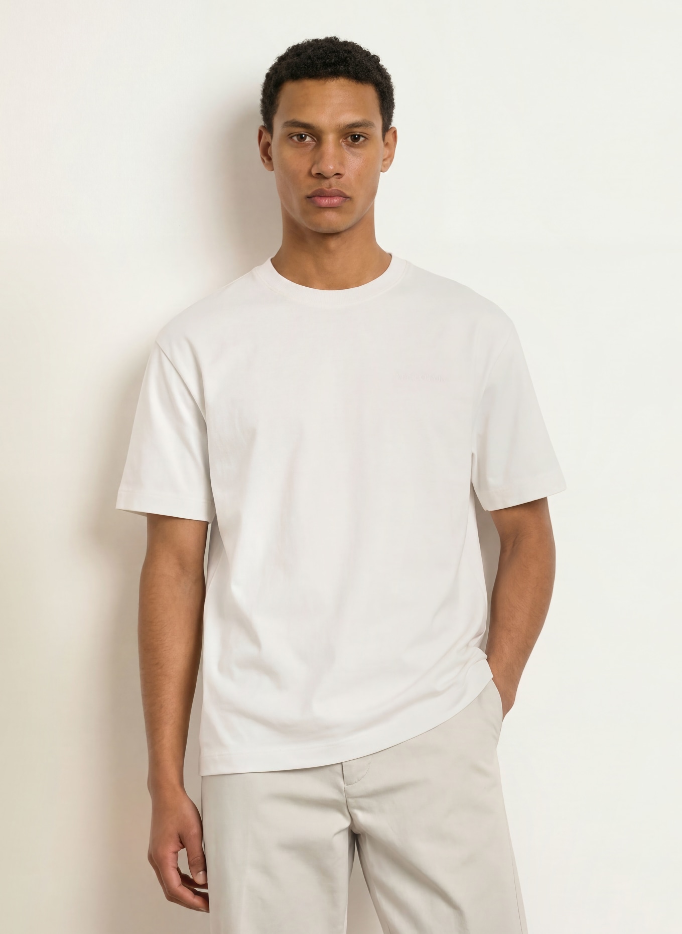 Marc O'Polo T-Shirt: WEISS