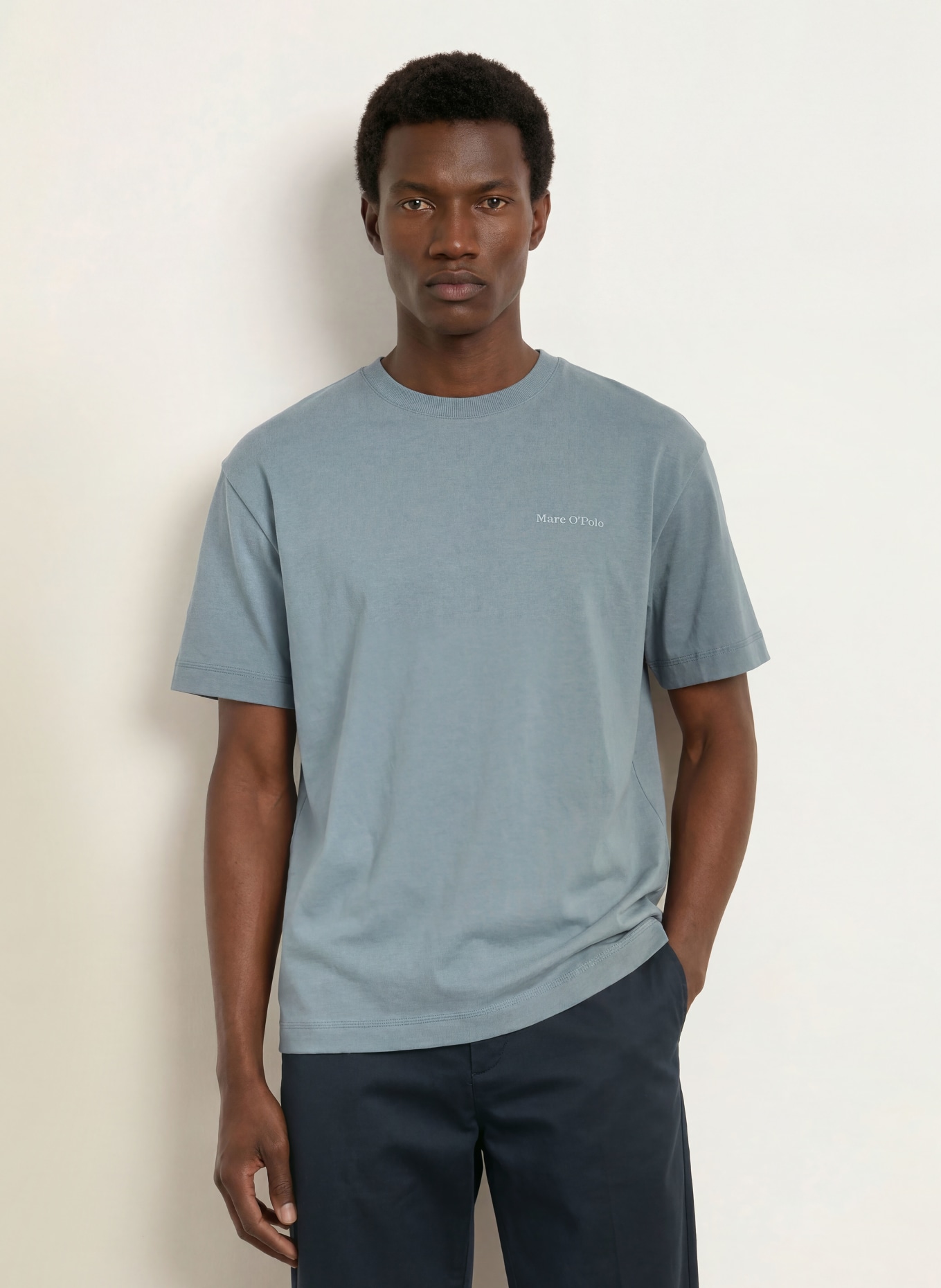 Marc O'Polo T-shirt: GRIJS