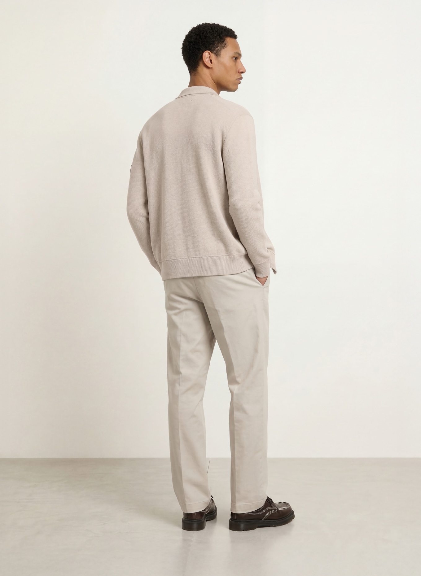 Marc O'Polo Strickjacke: HELLGRAU