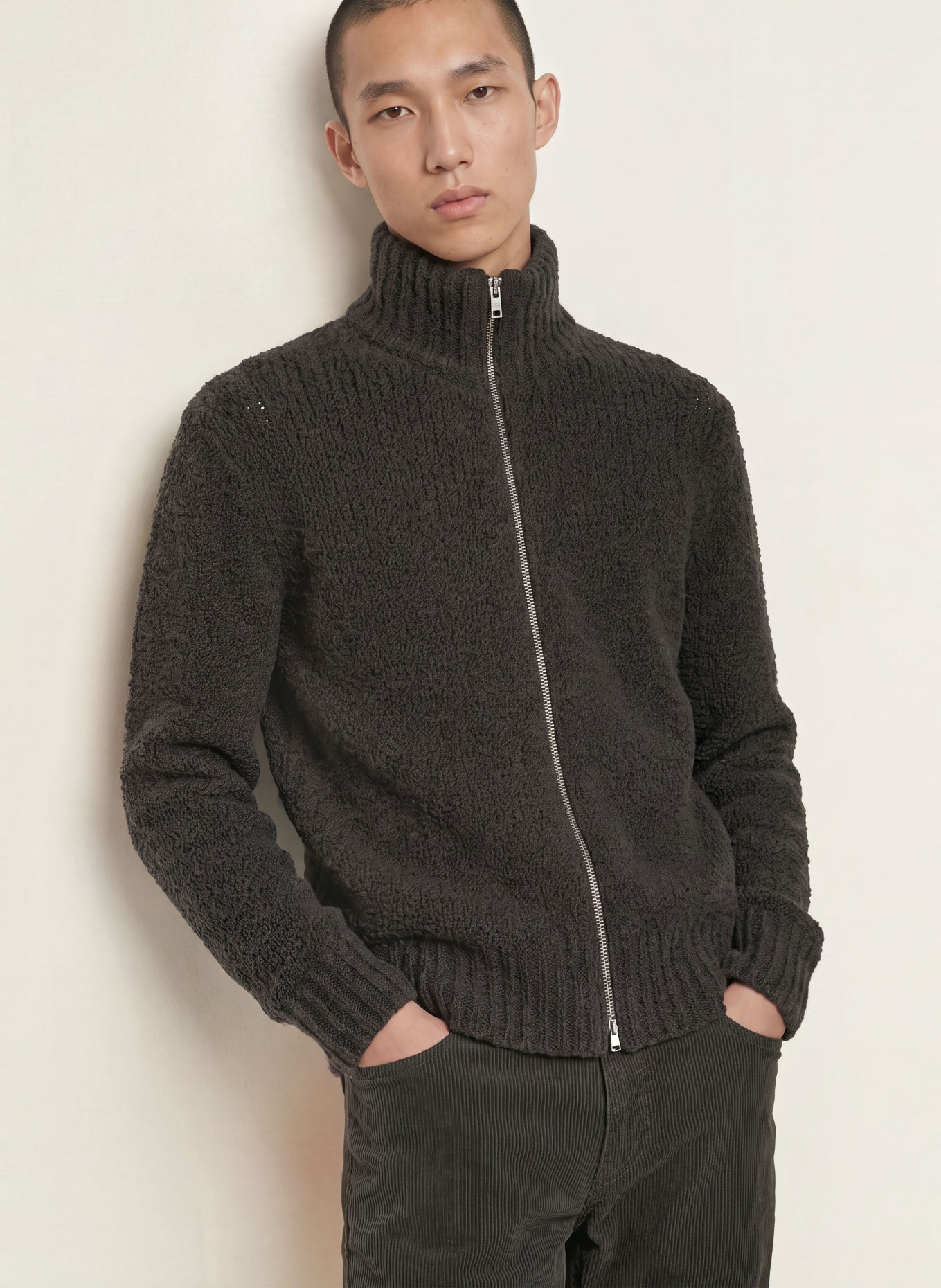 Marc O'Polo Strickjacke: DUNKELBRAUN