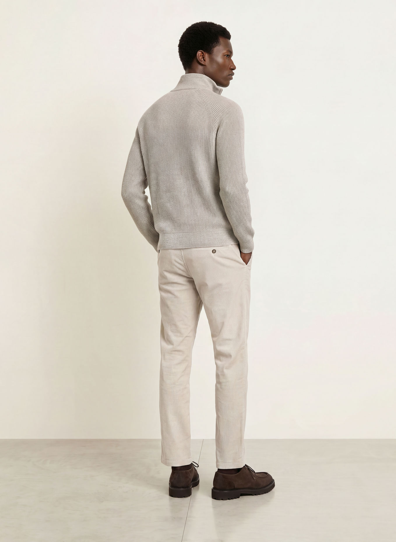 Marc O'Polo Strickjacke: TAUPE / BEIGE