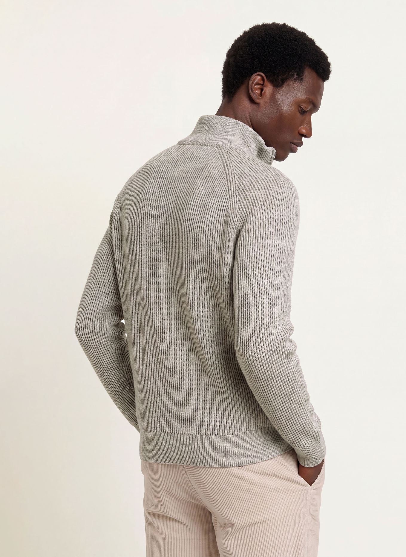Marc O'Polo Strickjacke: TAUPE / BEIGE