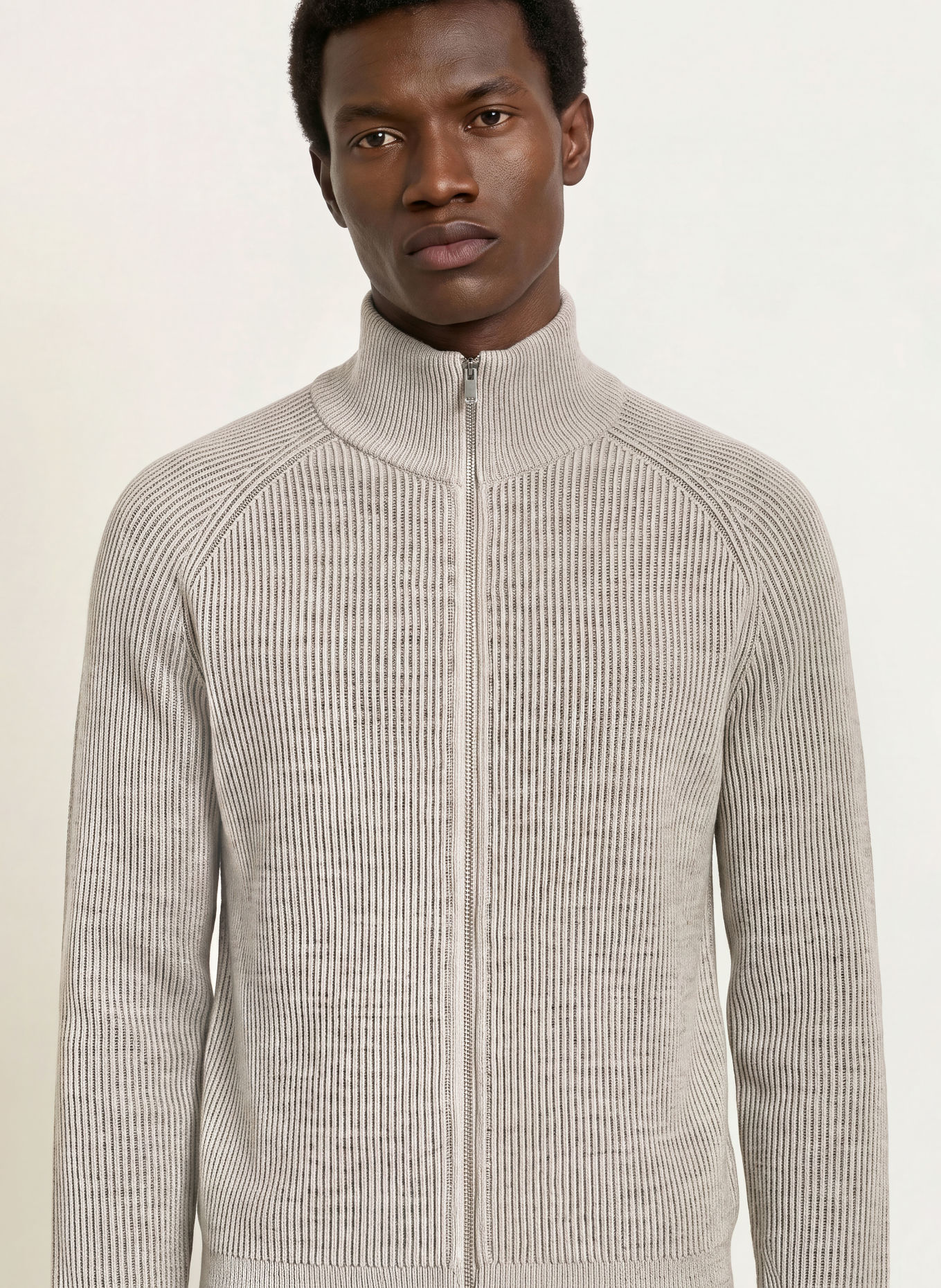Marc O'Polo Strickjacke: TAUPE / BEIGE