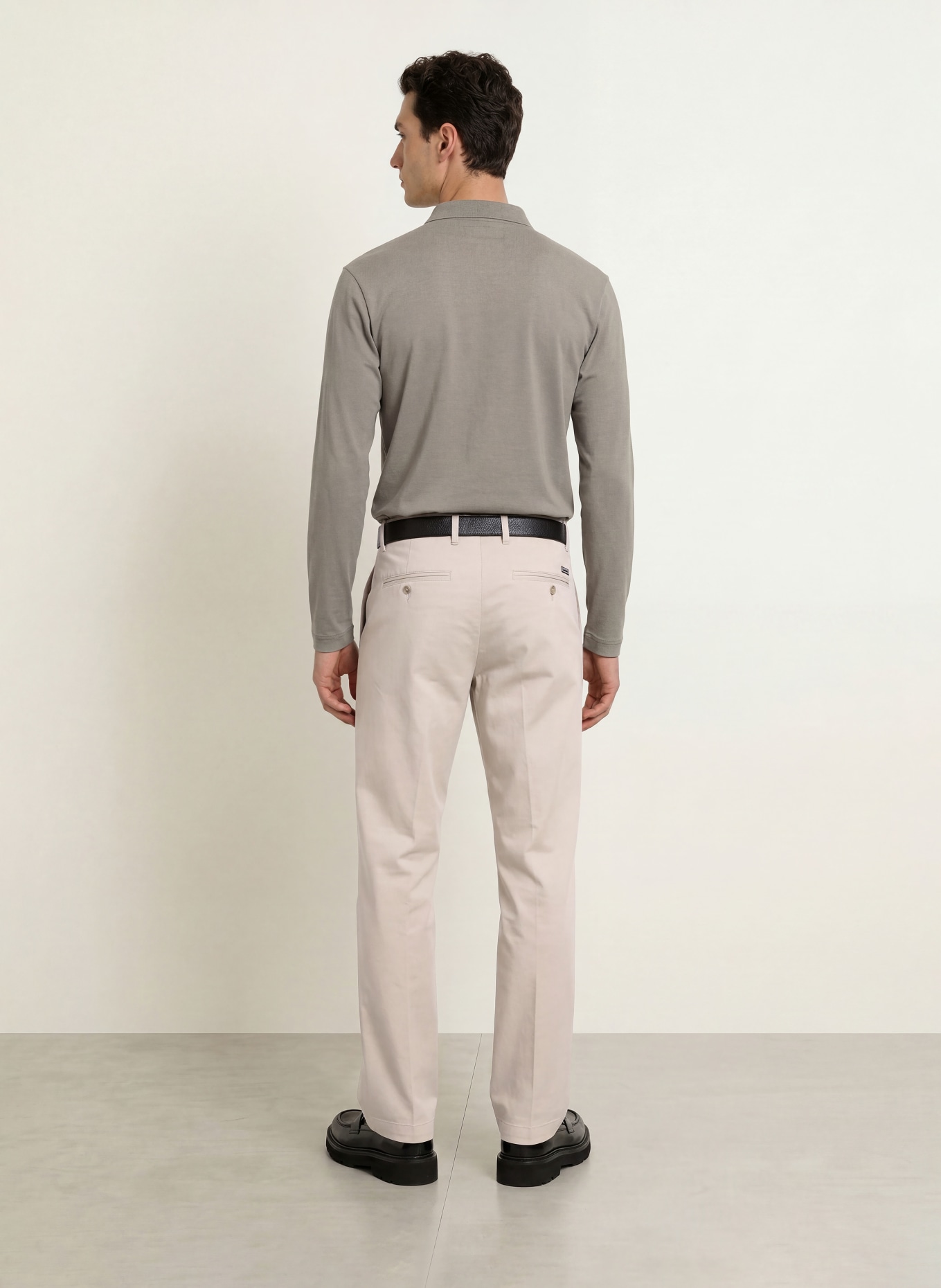 Marc O'Polo Polo en jersey, coupe décontractée: GRIS