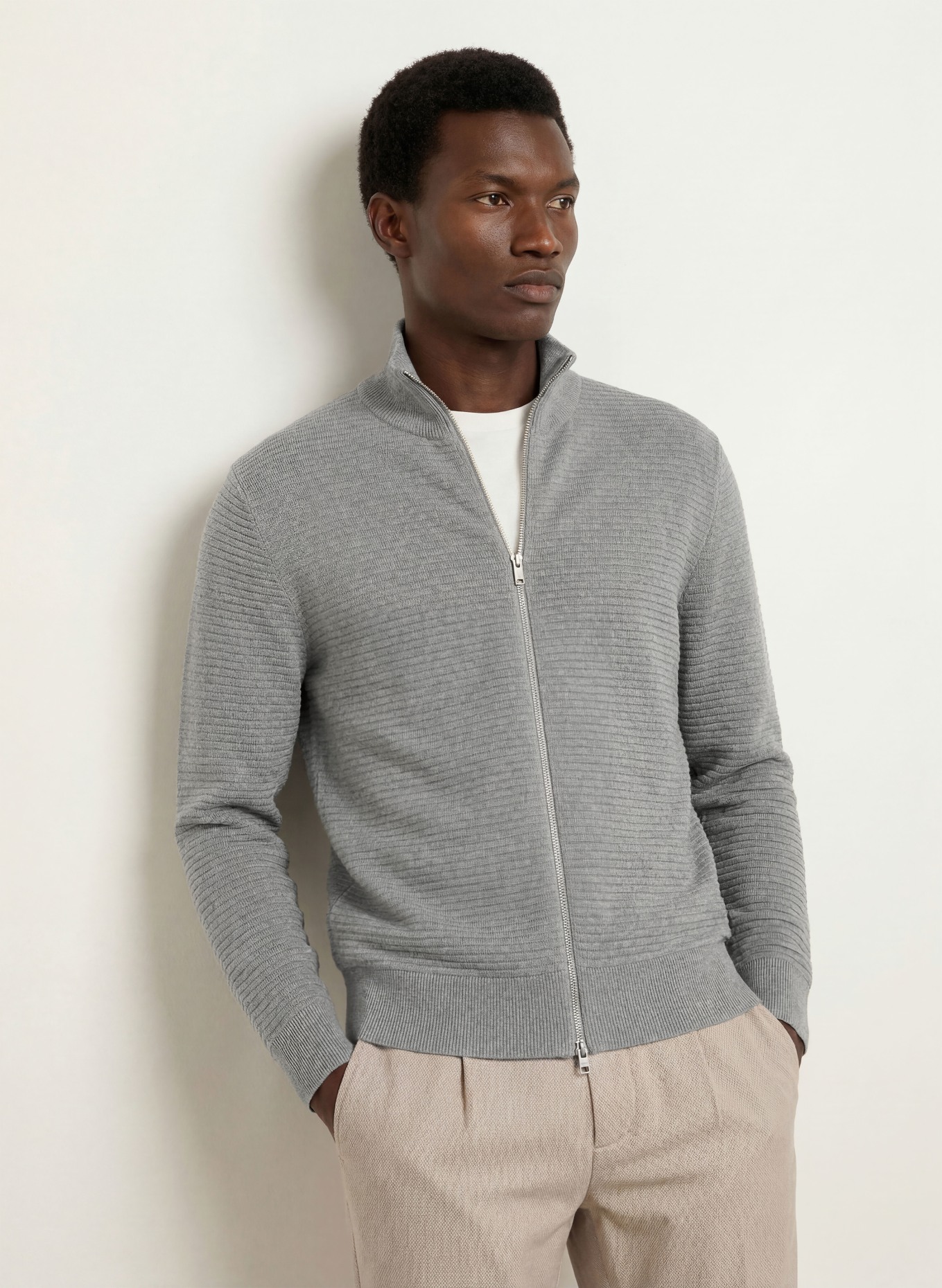 Marc O'Polo Gilet: GRIS