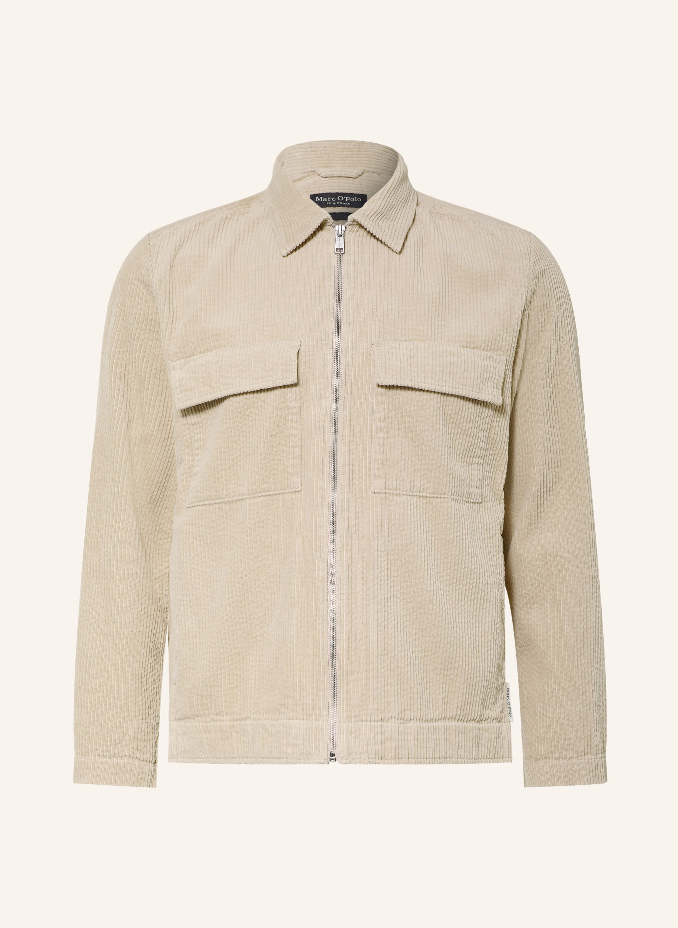 Marc O'Polo Overjakke i fløjl: BEIGE