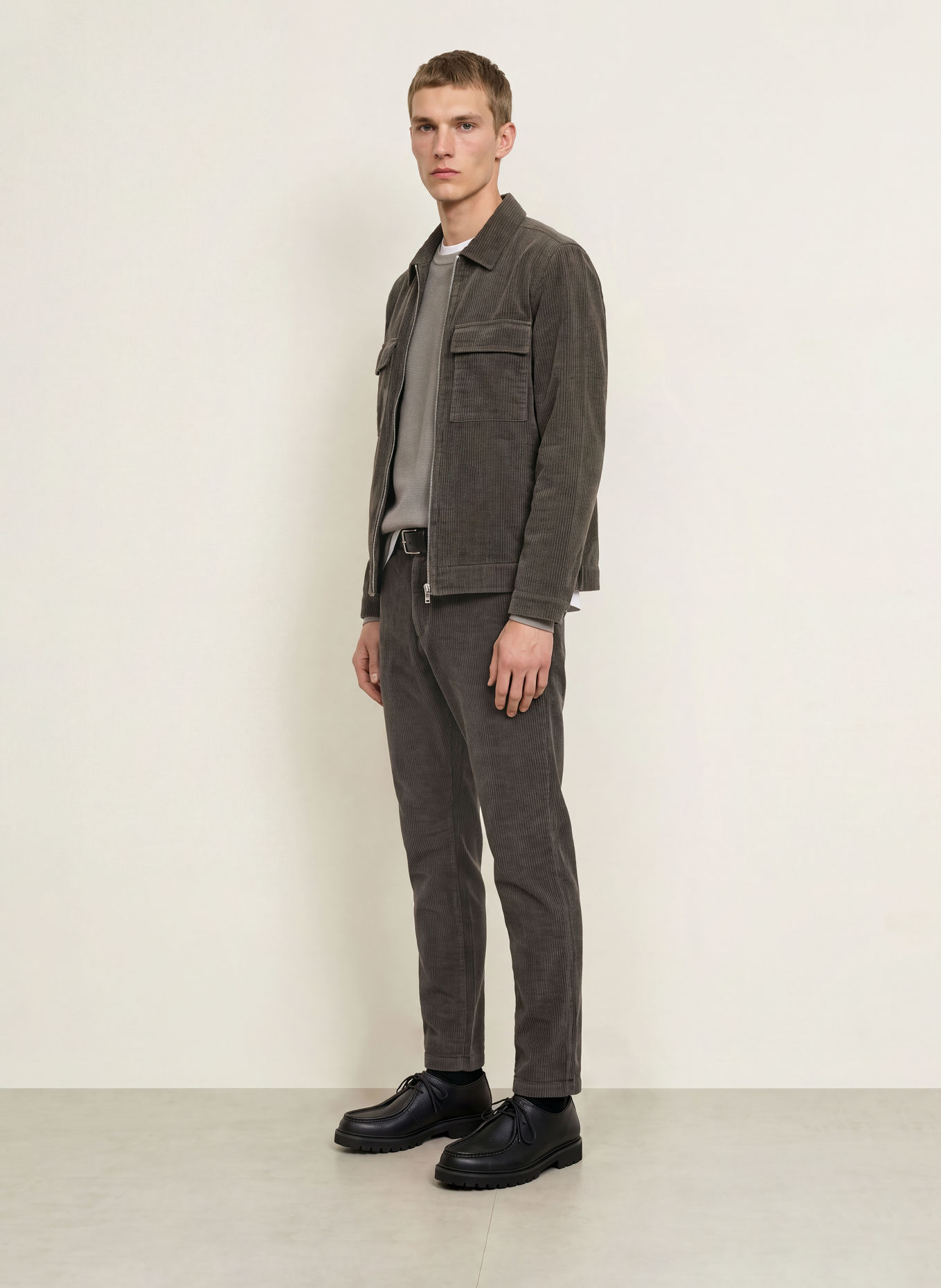 Marc O'Polo Cord-Overjacket: KHAKI
