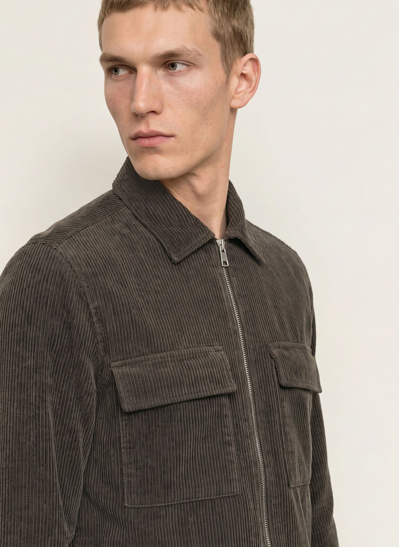Marc O'Polo Cord-Overjacket: KHAKI