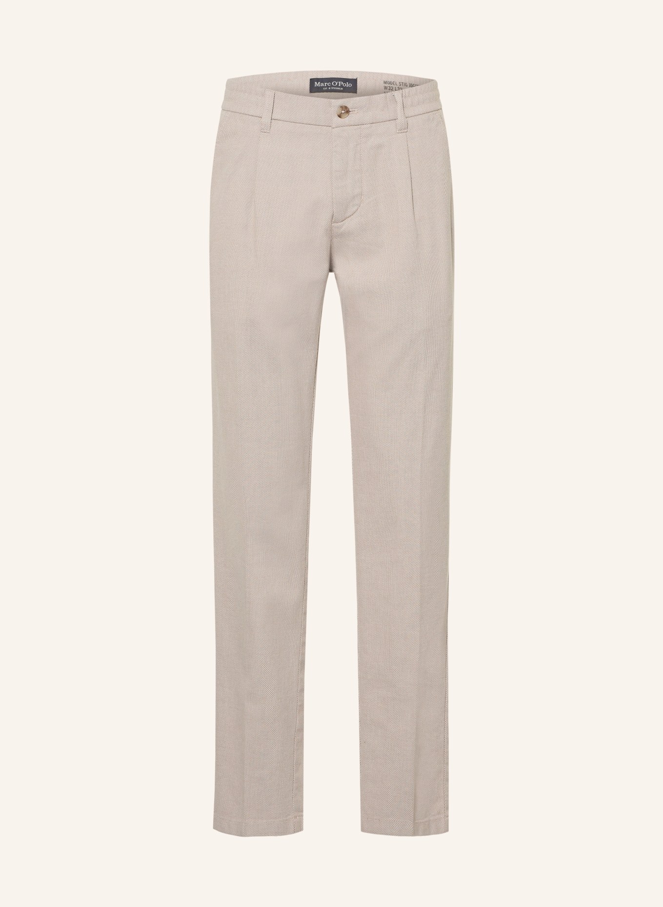 Marc O'Polo Chinos STIG JOGGER Shaped Fit: BEIGE