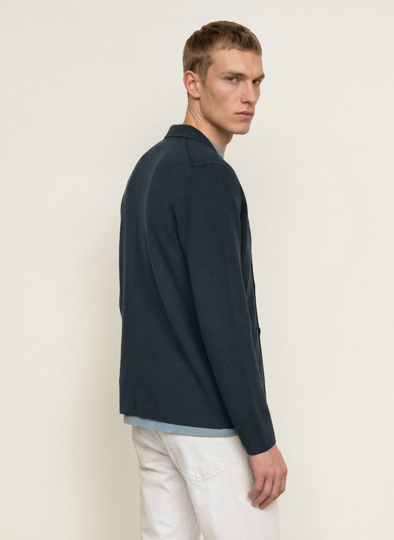 Marc O'Polo Cardigan: DARK BLUE