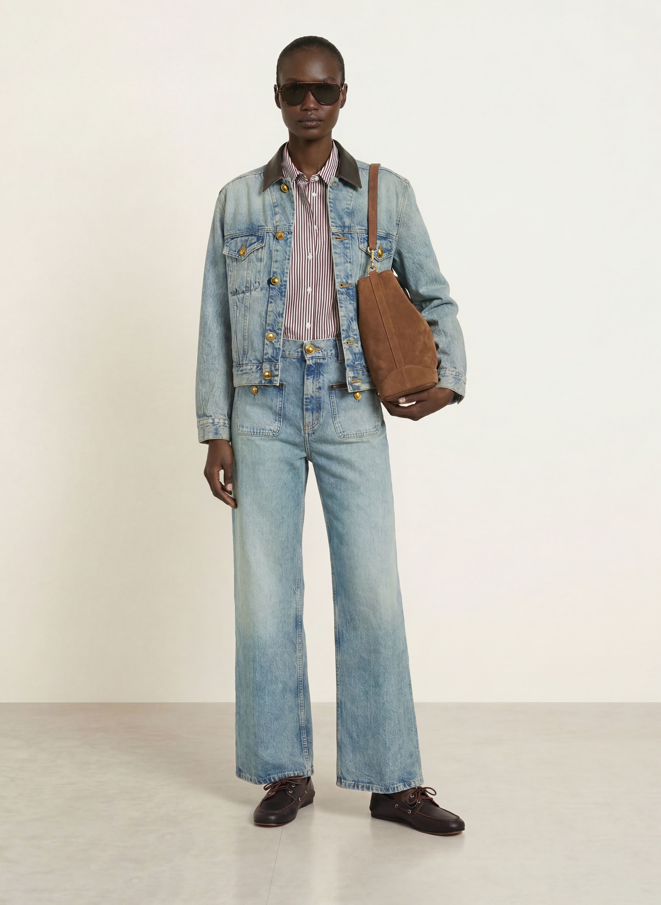 SANDRO Jeansjacke: 4785 BLUE JEAN