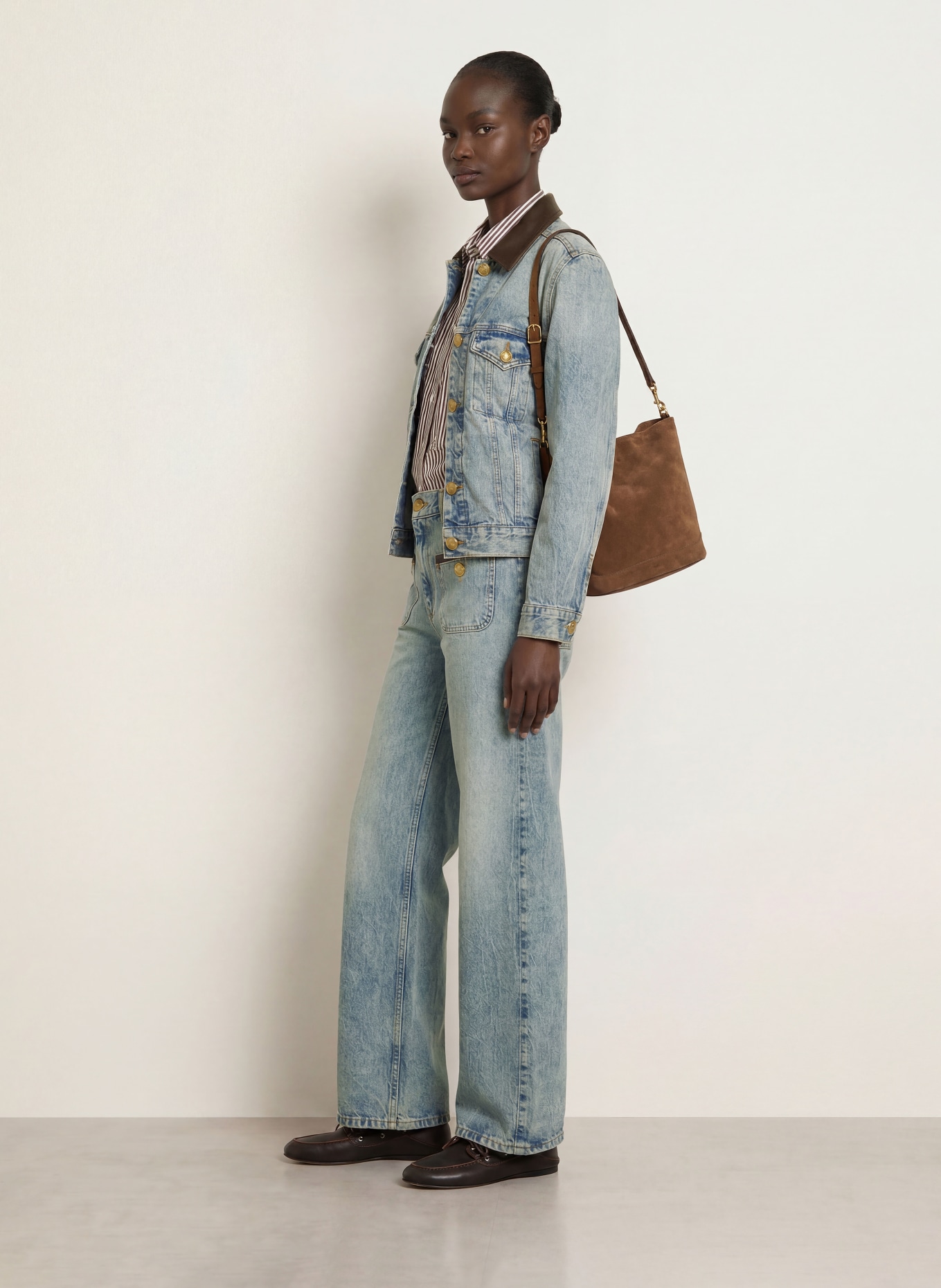 SANDRO Jeansjacke: 4785 BLUE JEAN