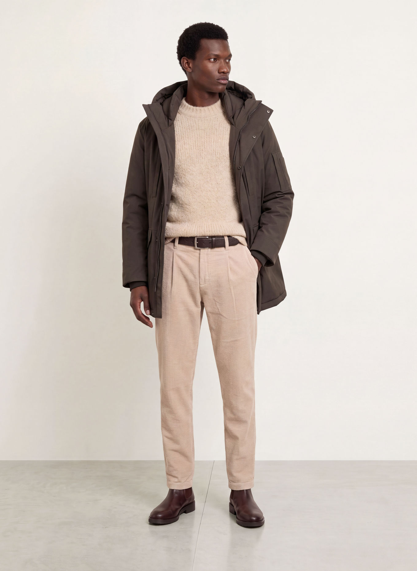 Marc O'Polo Pullover: HELLBRAUN