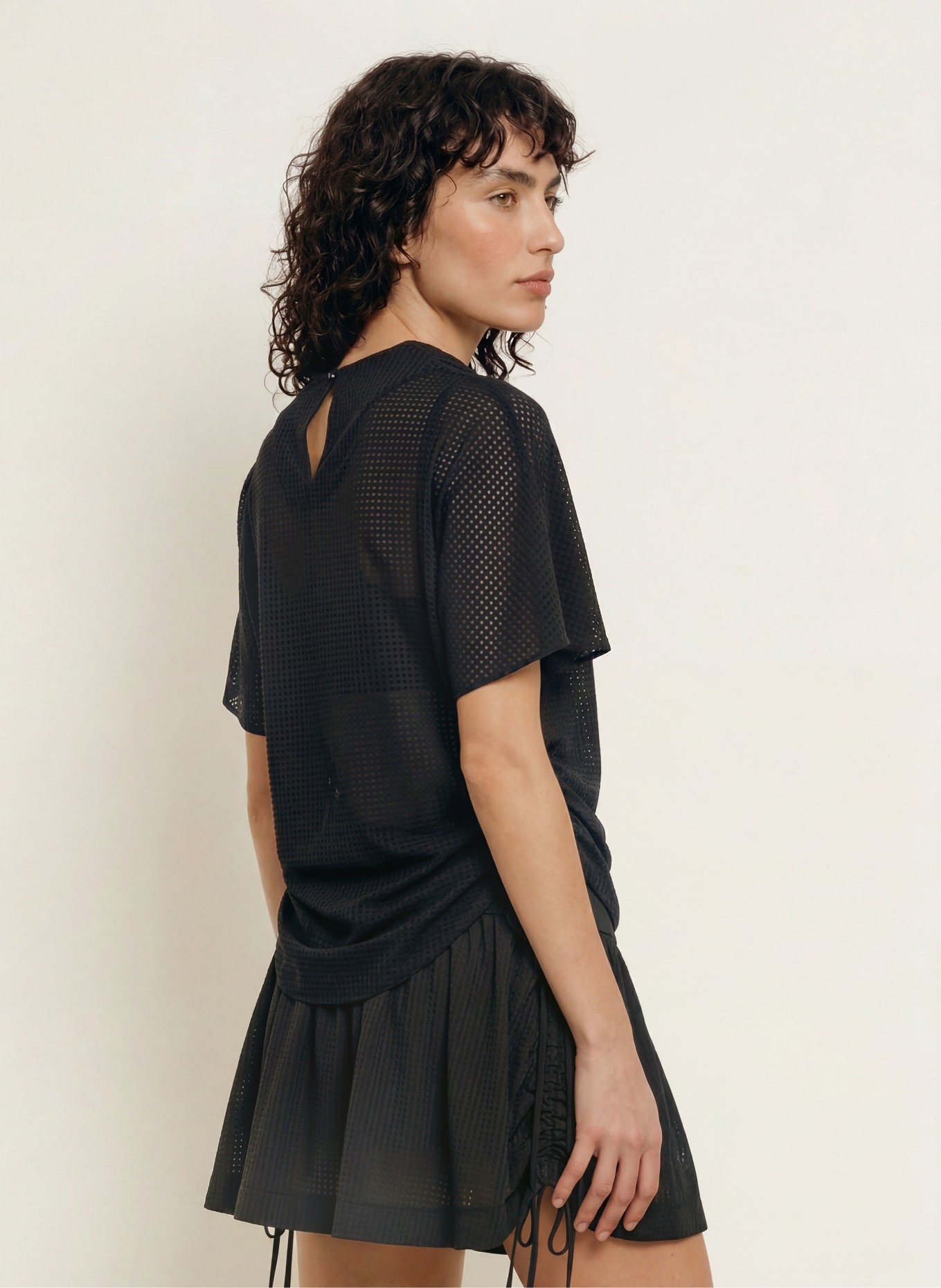 ALLSAINTS LESLIE Shirt blouse: BLACK