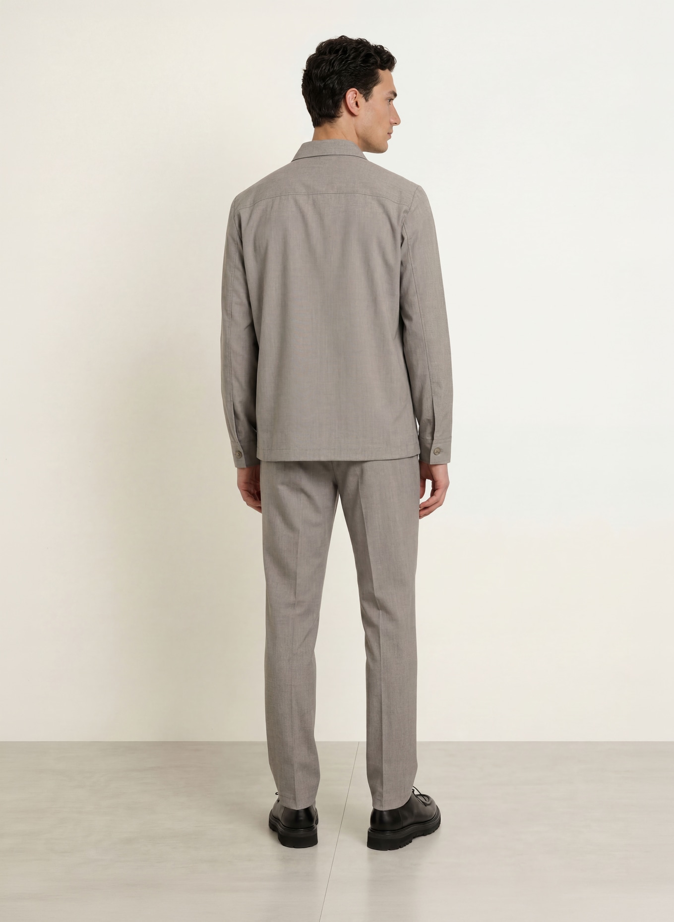 Marc O'Polo Overshirt: GRAU