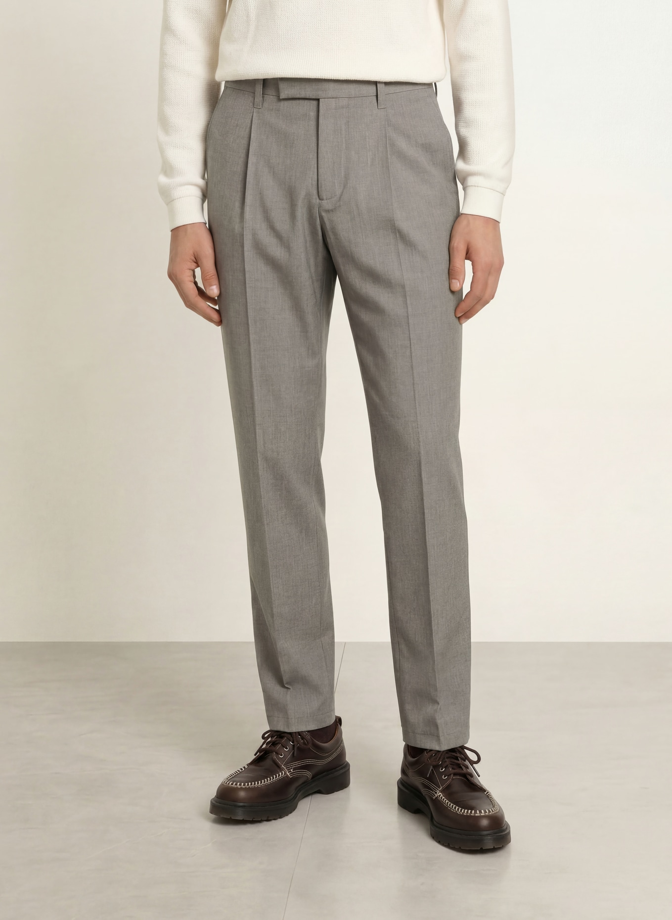 Marc O'Polo Hose Relaxed Fit: GRAU