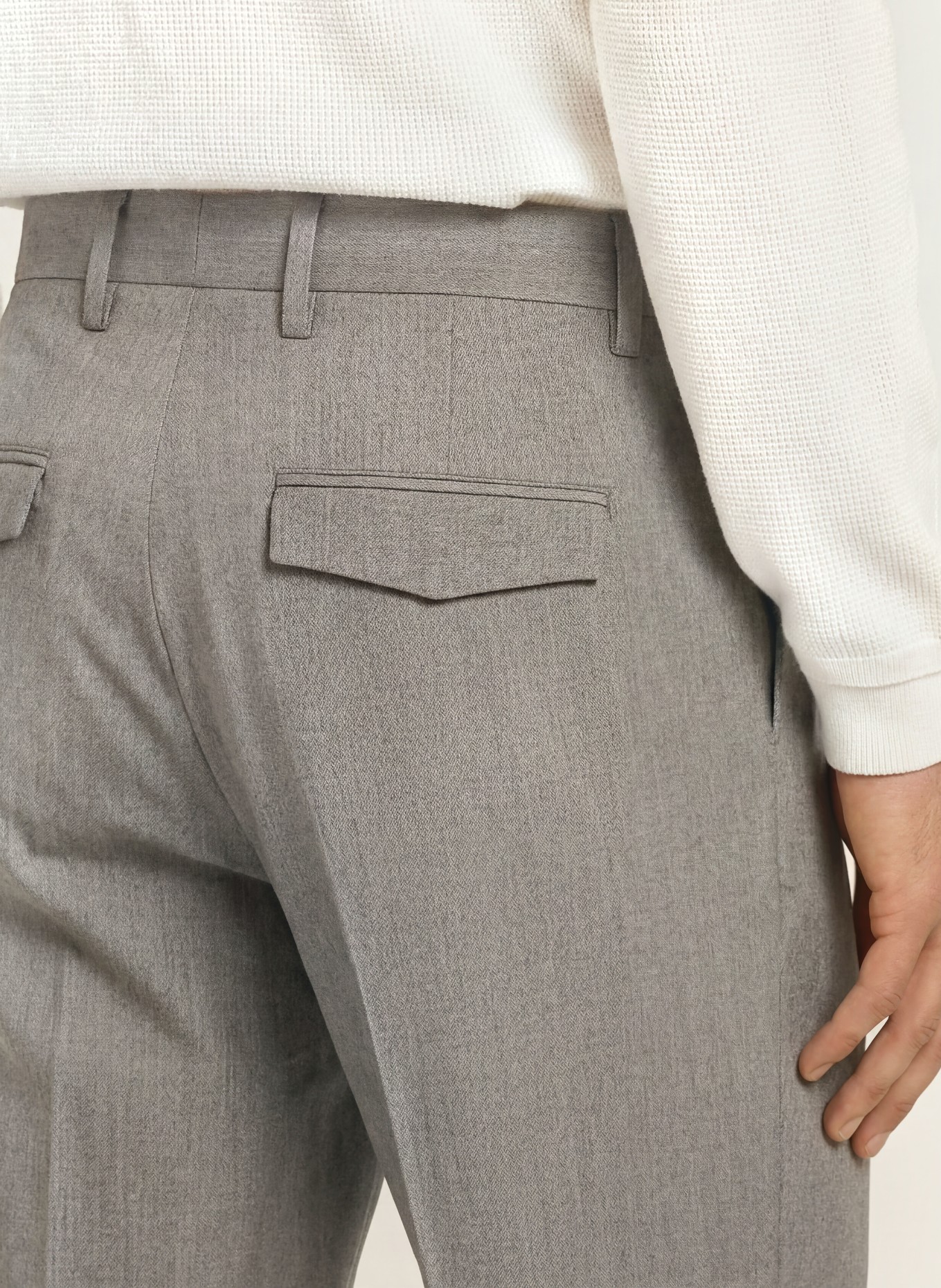 Marc O'Polo Hose Relaxed Fit: GRAU