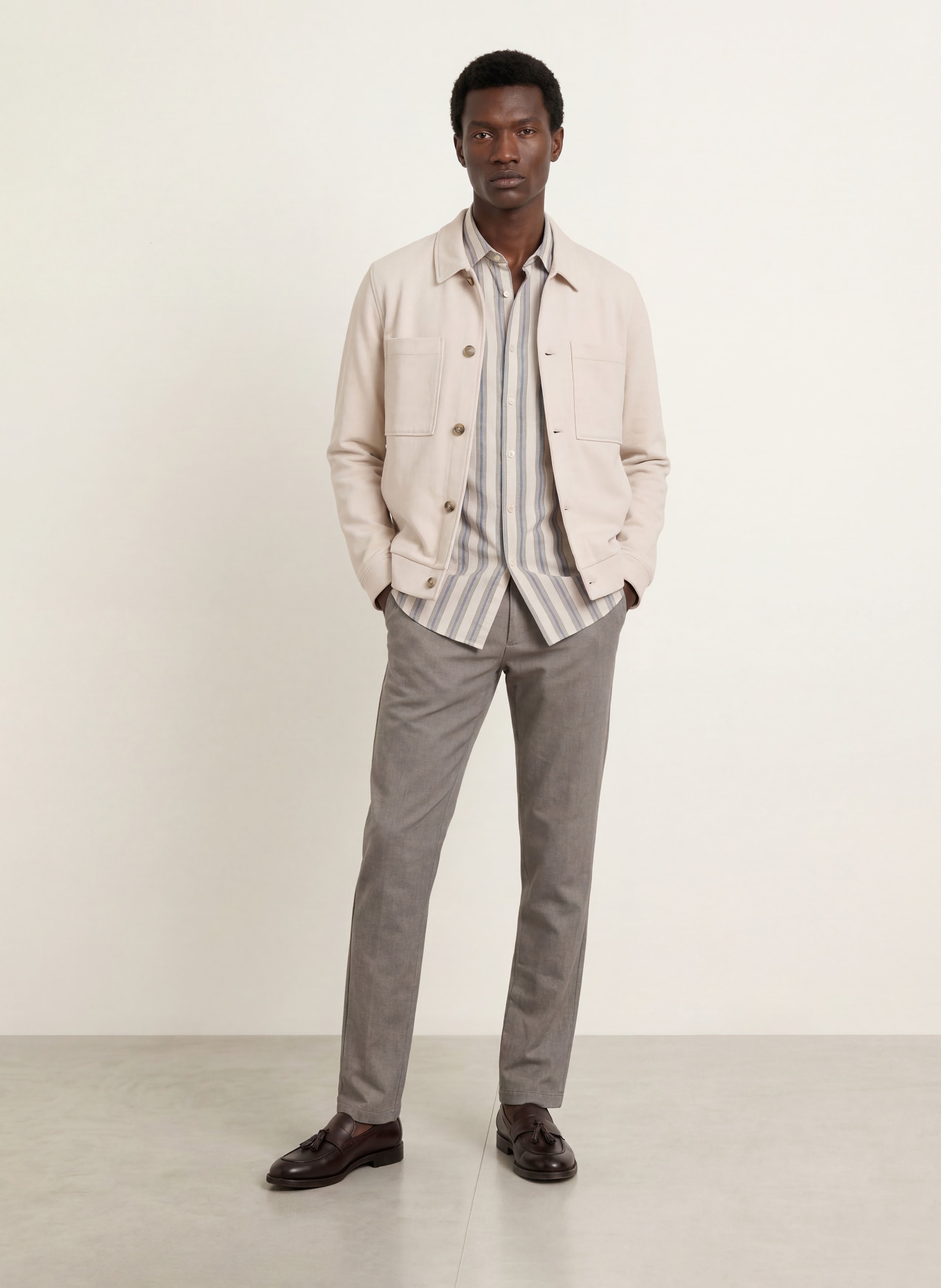 Marc O'Polo Overjacket: HELLGRAU