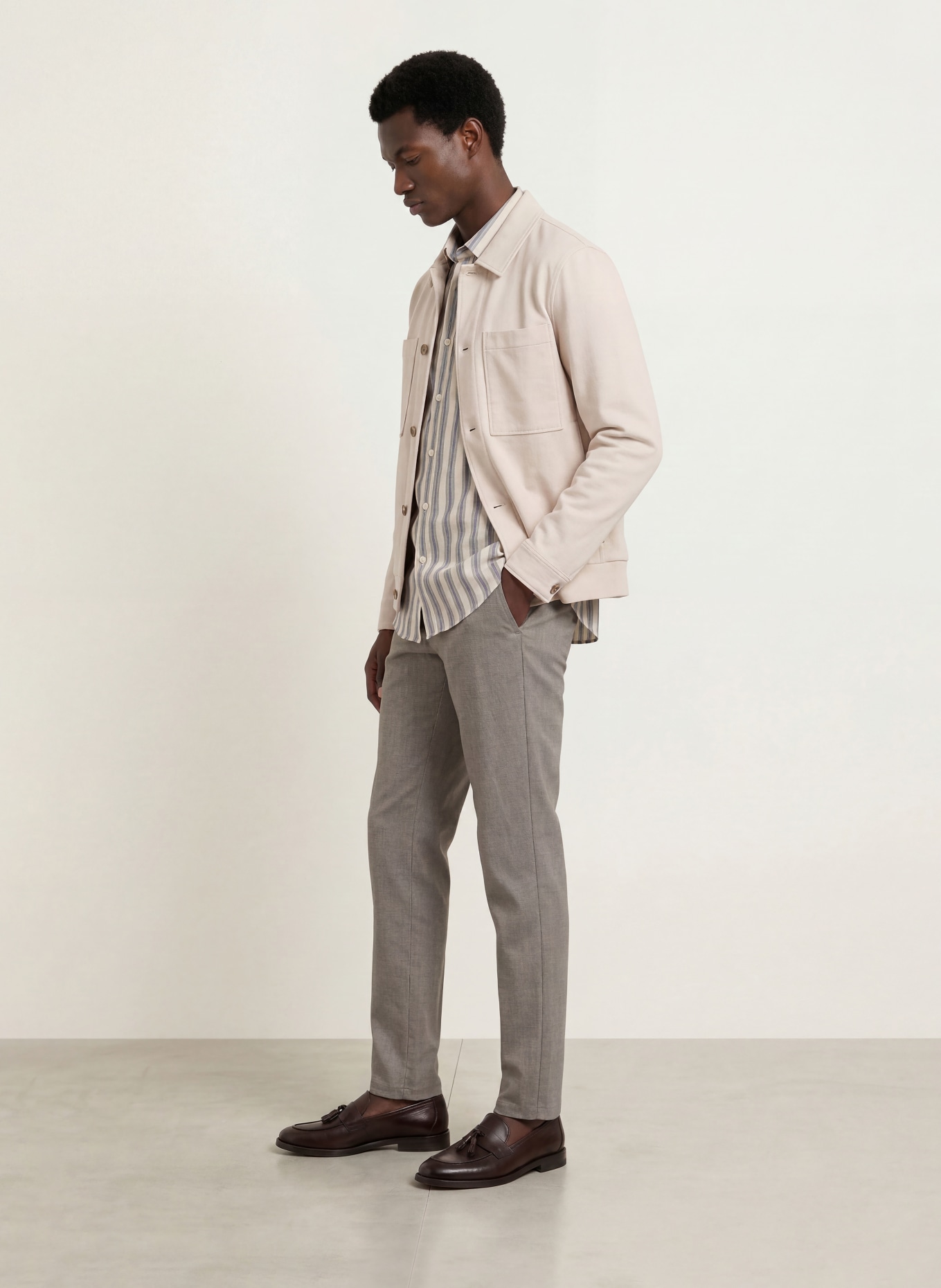 Marc O'Polo Overjacket: HELLGRAU