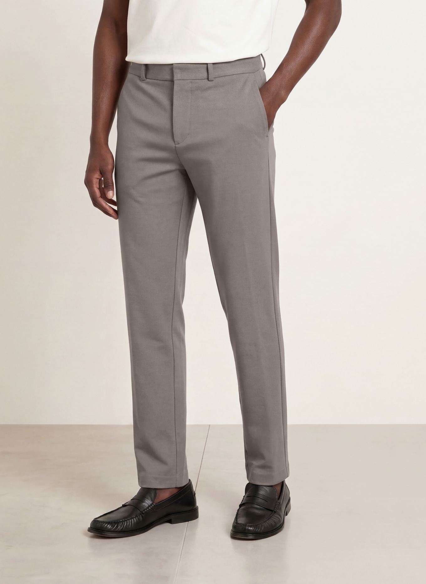 Marc O'Polo Jerseyhose im Jogging-Stil Regular Fit: GRAU
