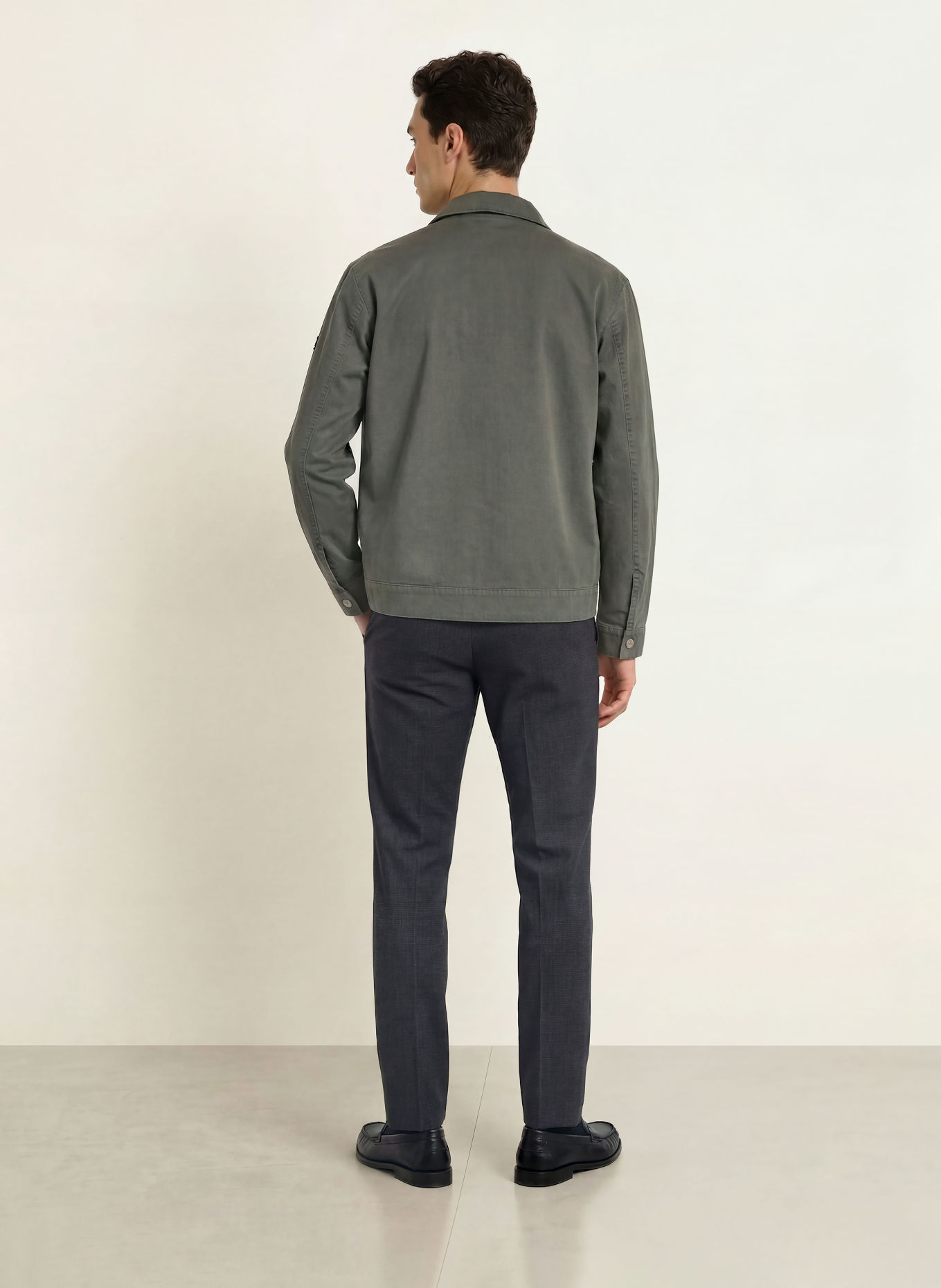 Marc O'Polo Chino STIG JOGGER Shaped Fit: DUNKELGRAU / GRAU
