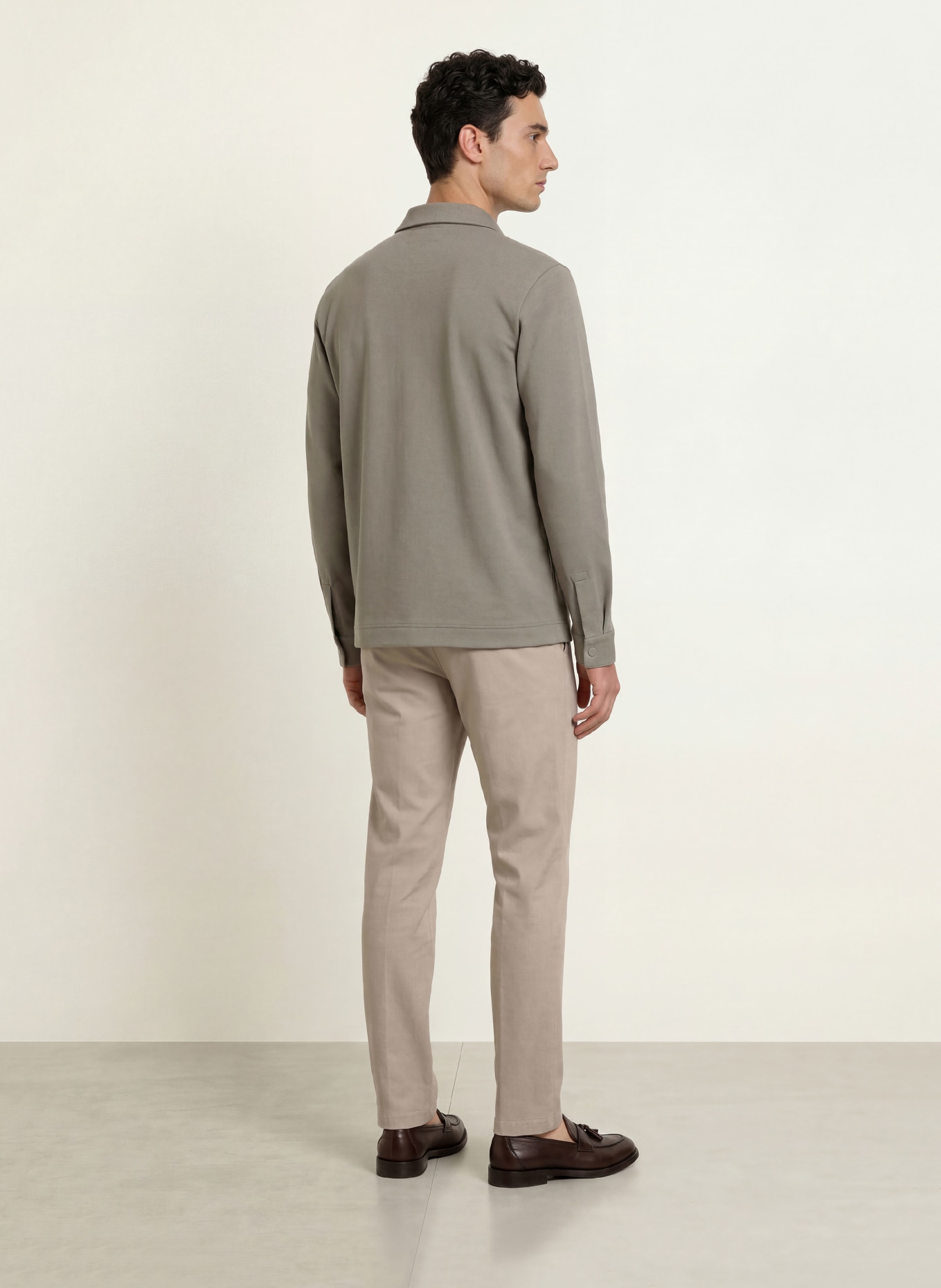 Marc O'Polo Overshirt: GRAU