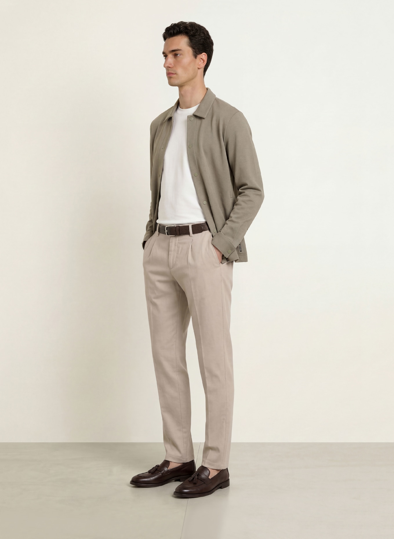 Marc O'Polo Overshirt: GRAU