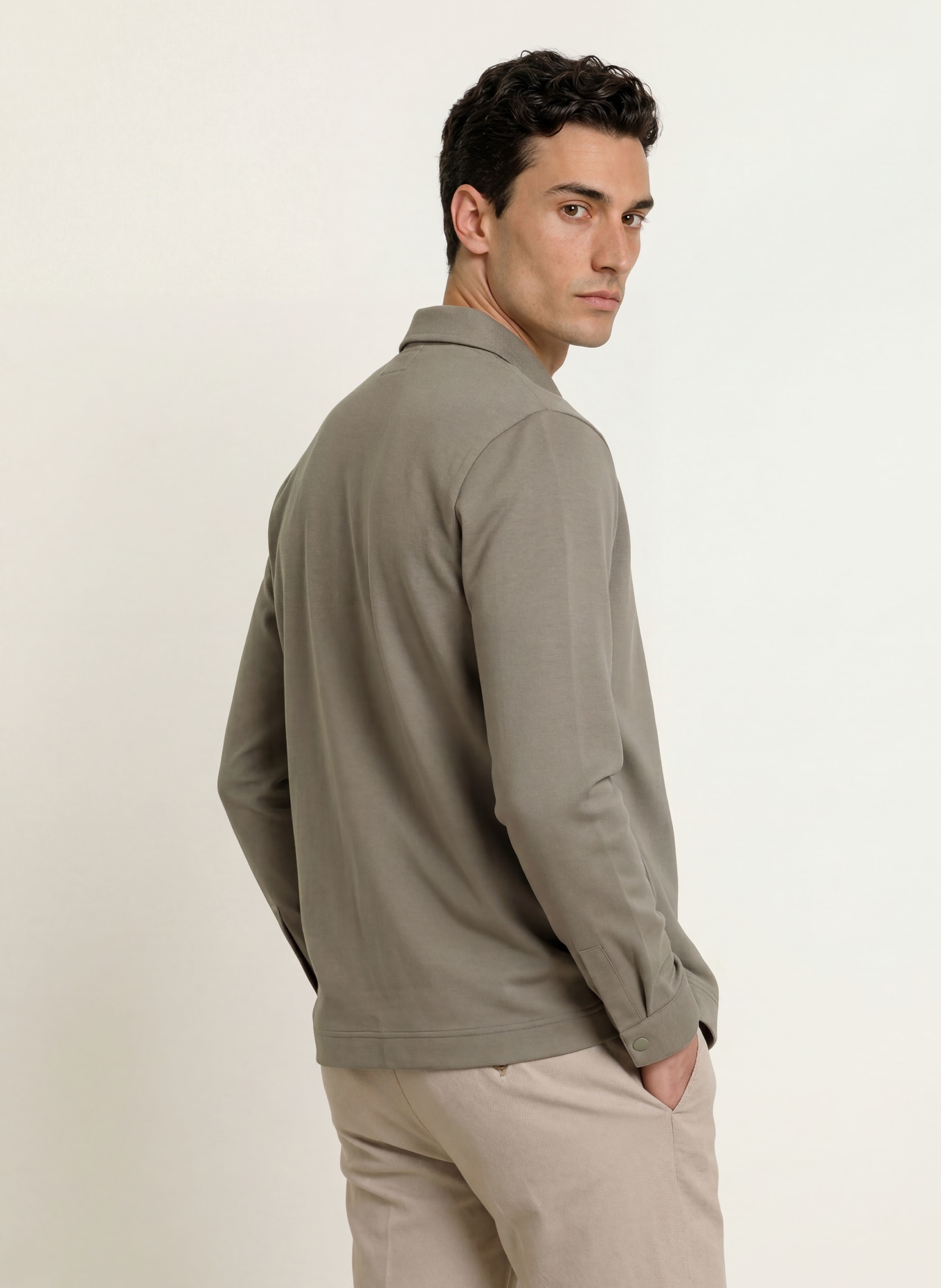 Marc O'Polo Overshirt: GRAU