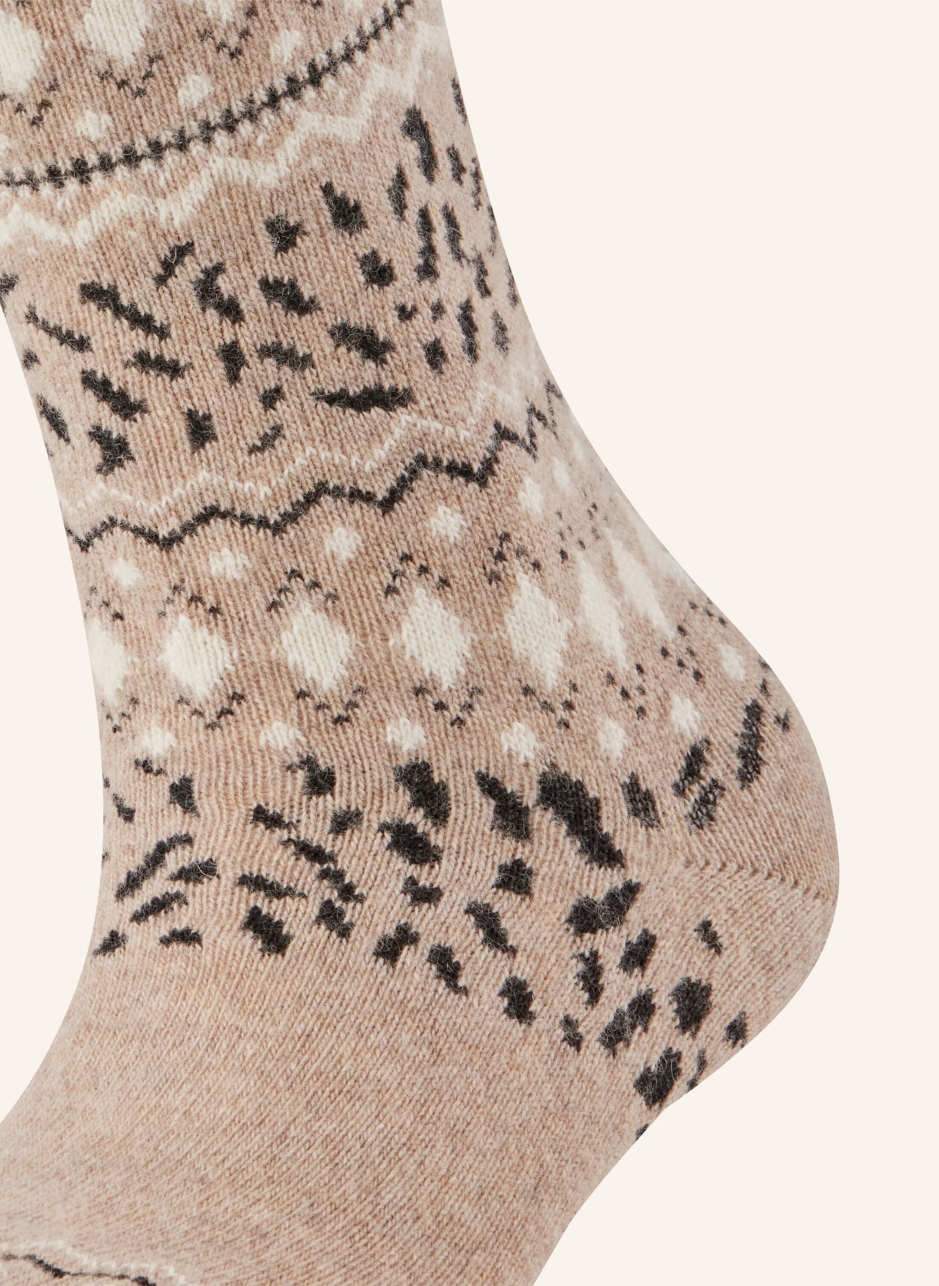 FALKE Chaussettes COSY WOOL: 4091 beige mel.