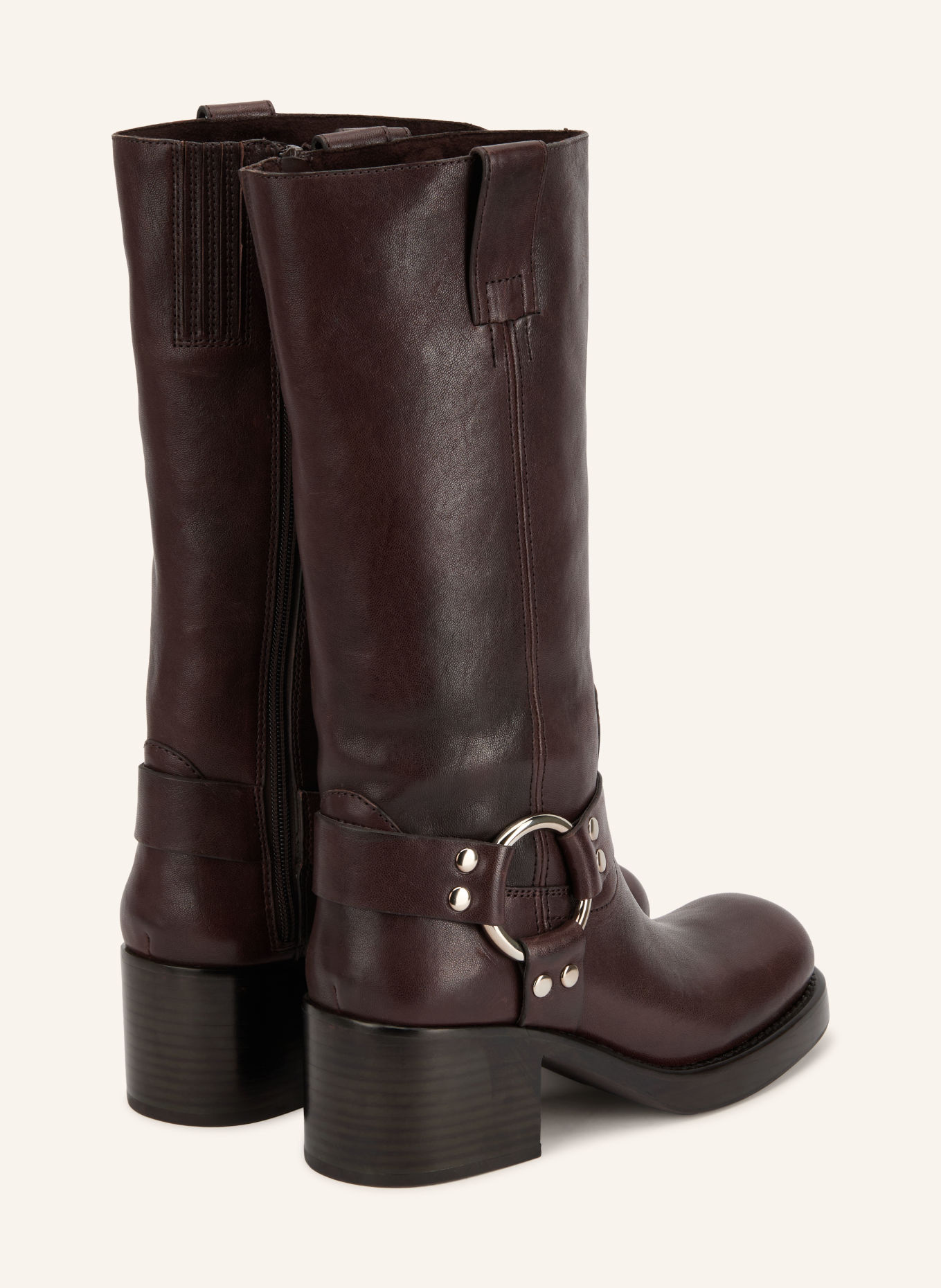 jeffrey campbell Biker Boots REFLECTION: BRAUN