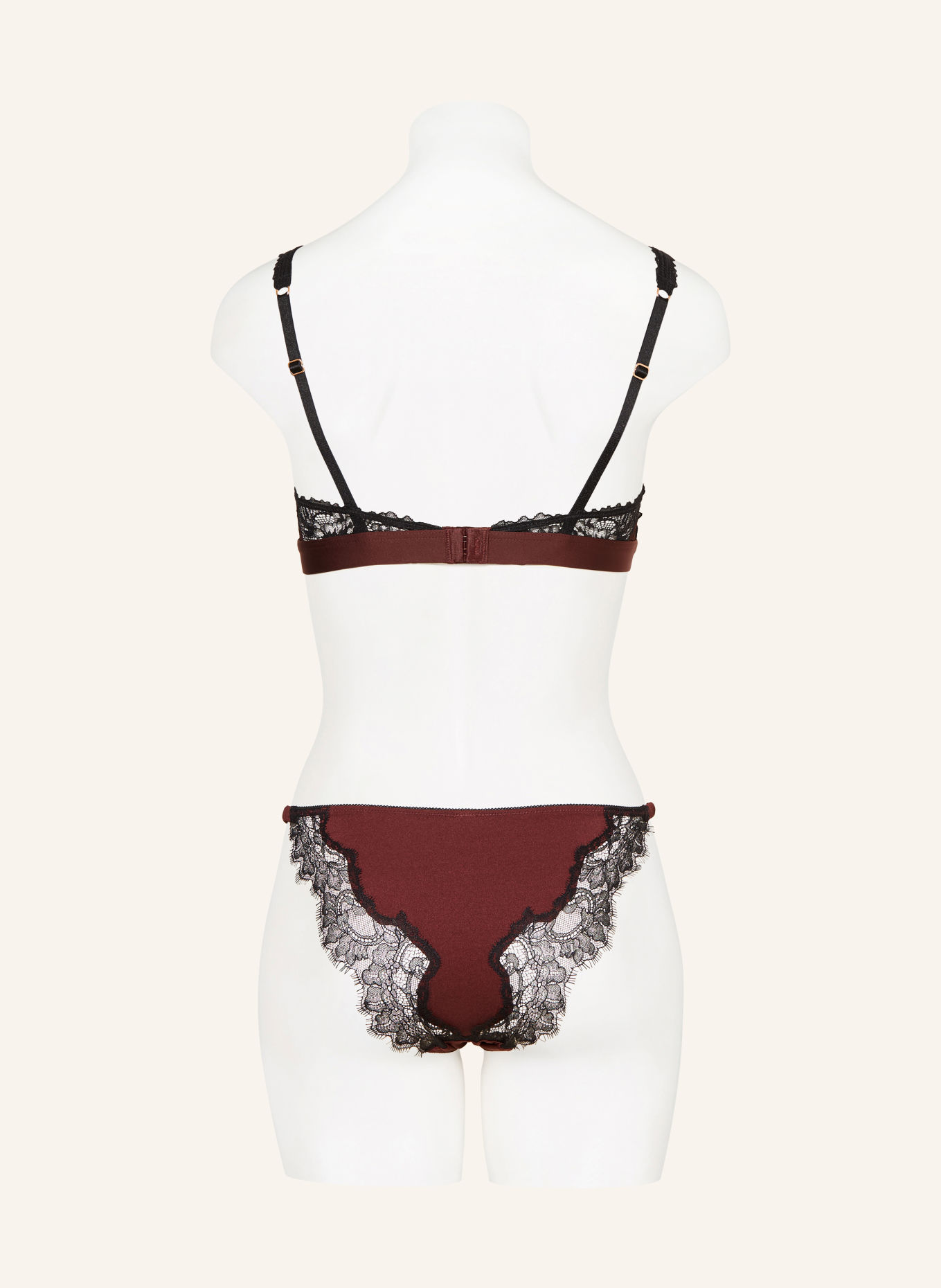 mey Slip Serie POETRY GLOSSY LUXE: BRAUN / SCHWARZ