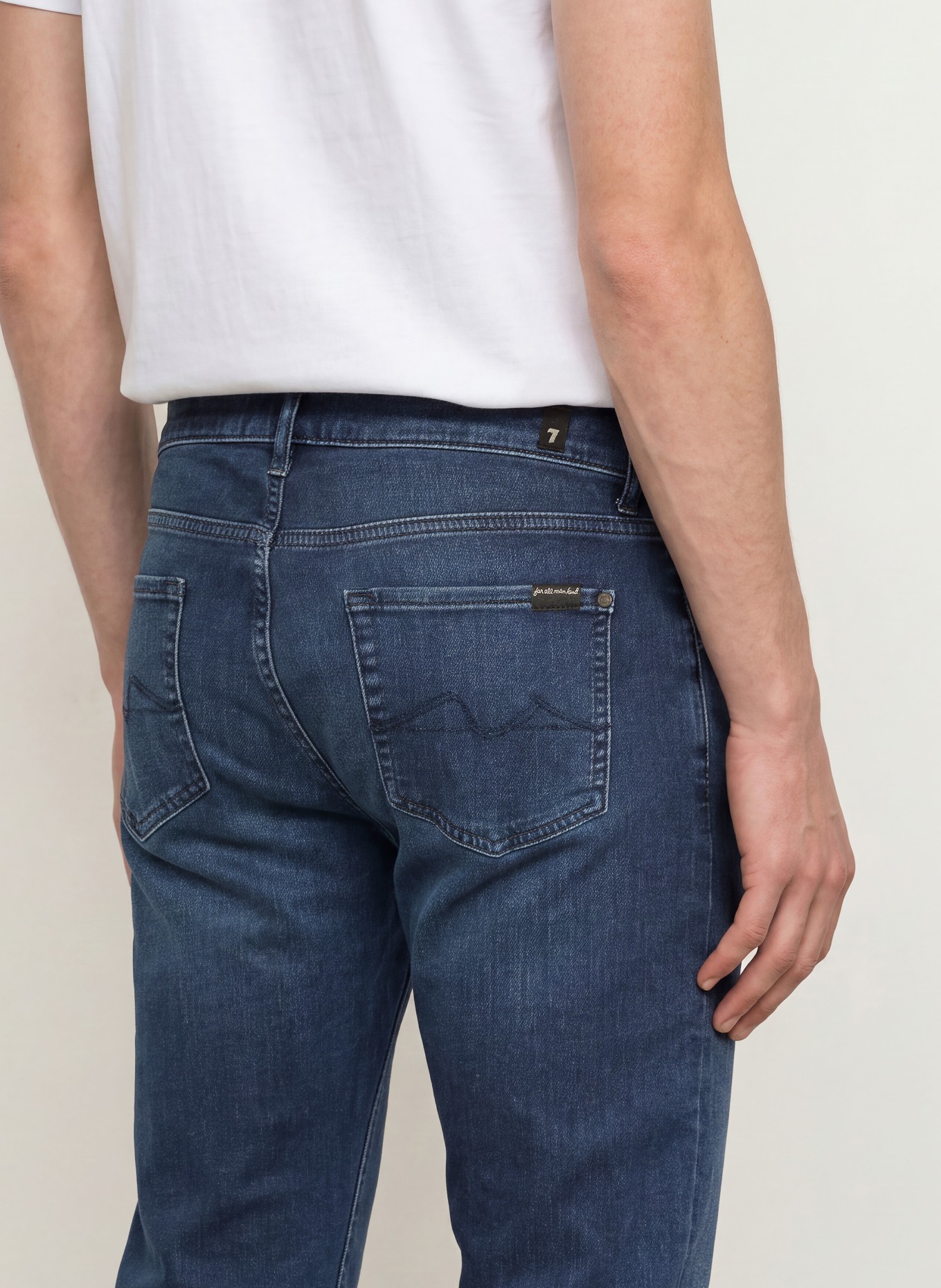 7 for all mankind Jean SLIMMY TAPERED, coupe extra slim: DKB DARK BLUE