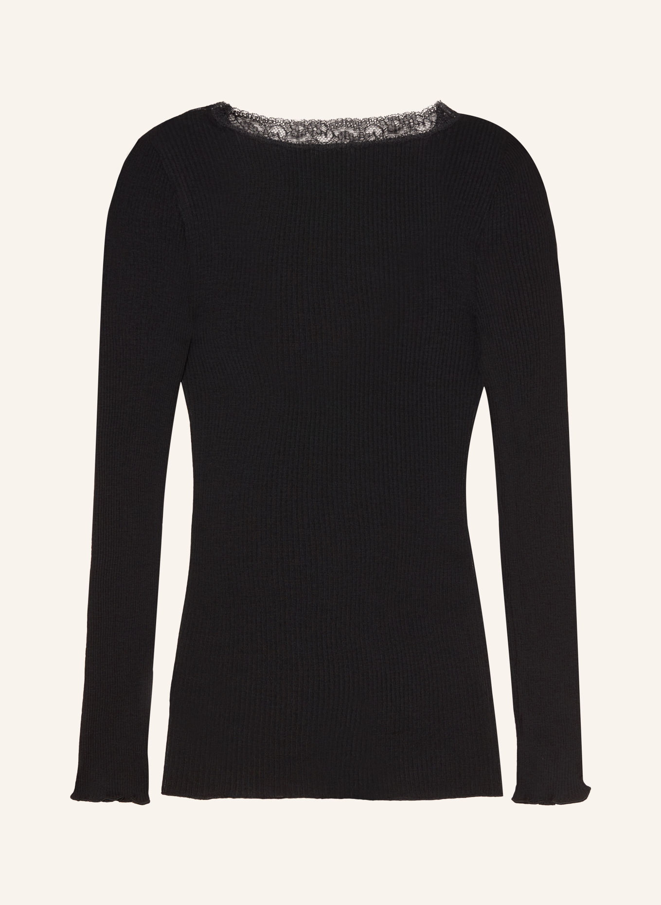 mey WOOL EXPRESSIVE Long-sleeve shirt Series: BLACK