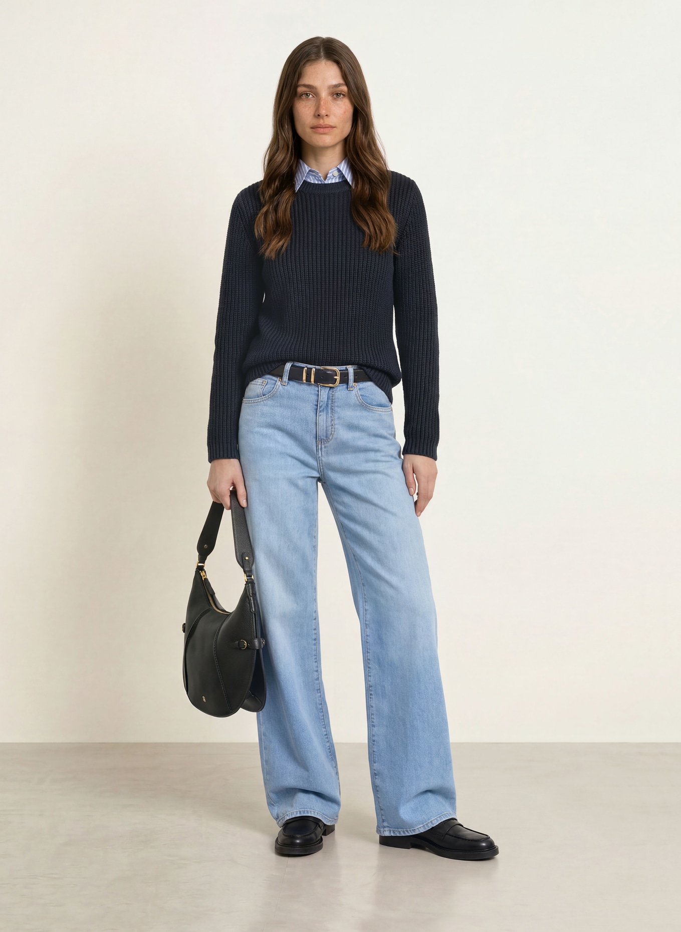 lilienfels Pull: BLEU FONCÉ