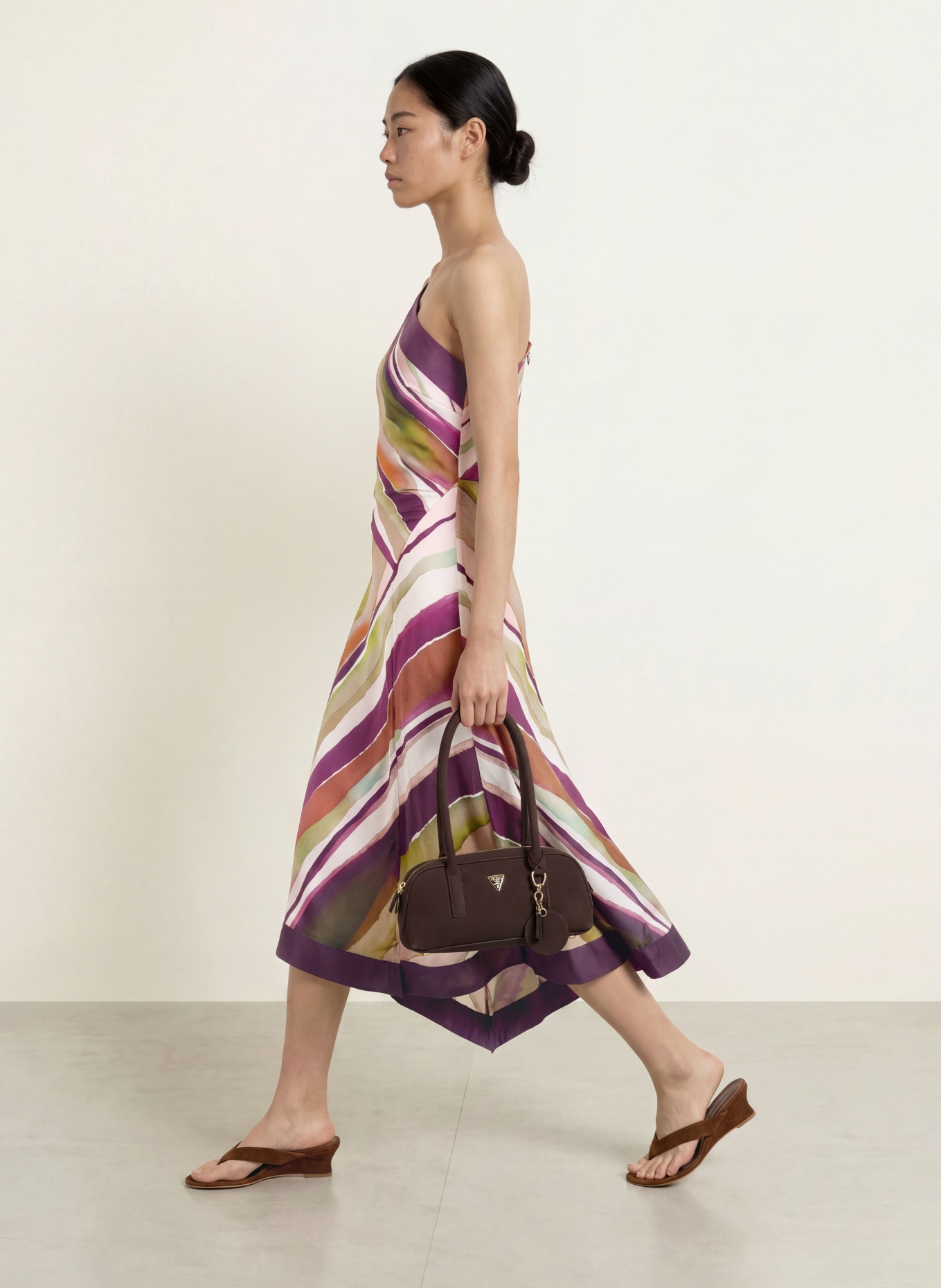 LIPSY Robe de cocktail: VERT / ROSE CLAIR / LILAS FONCÉ