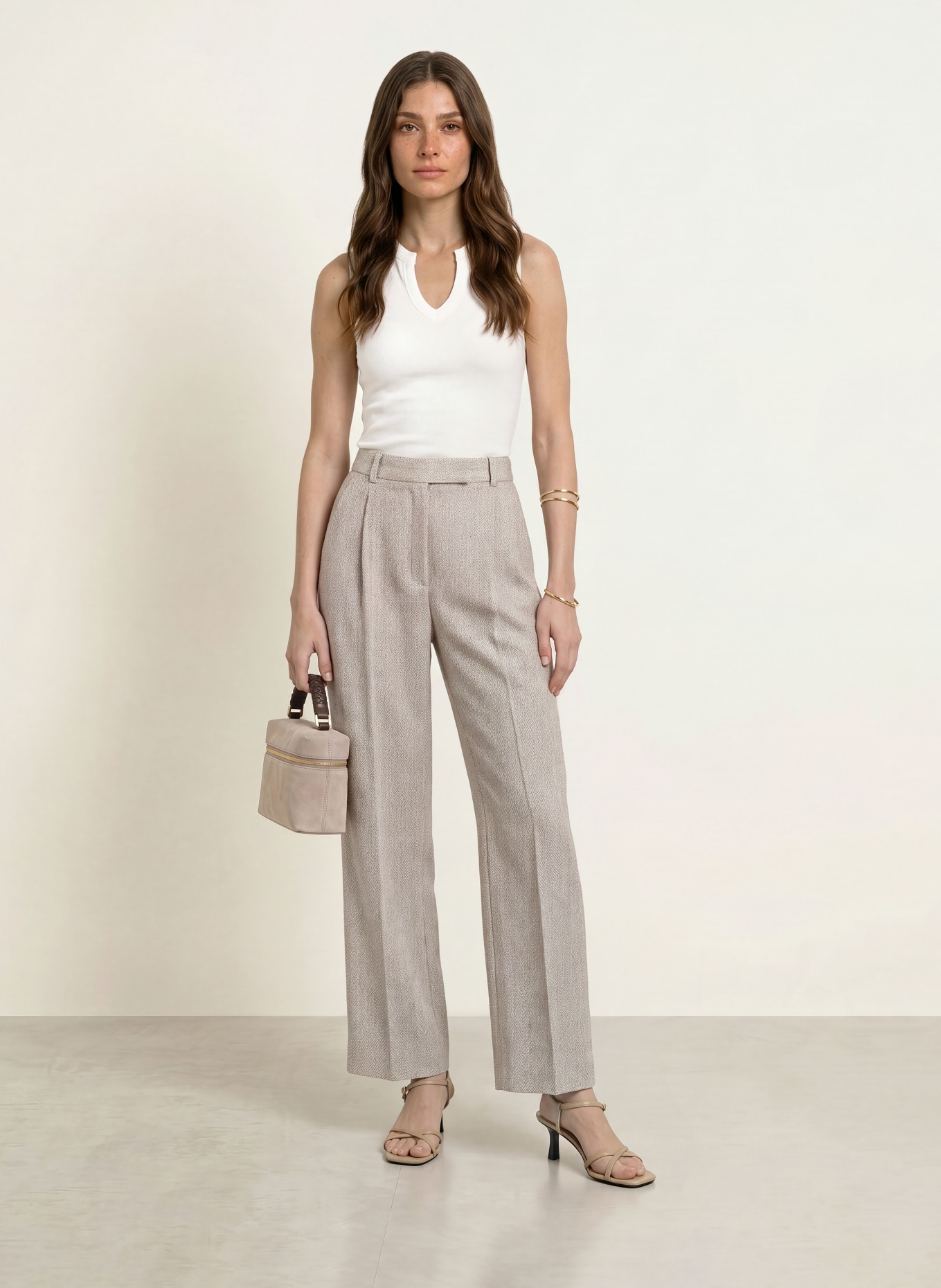 REISS Top THENA: BLANC