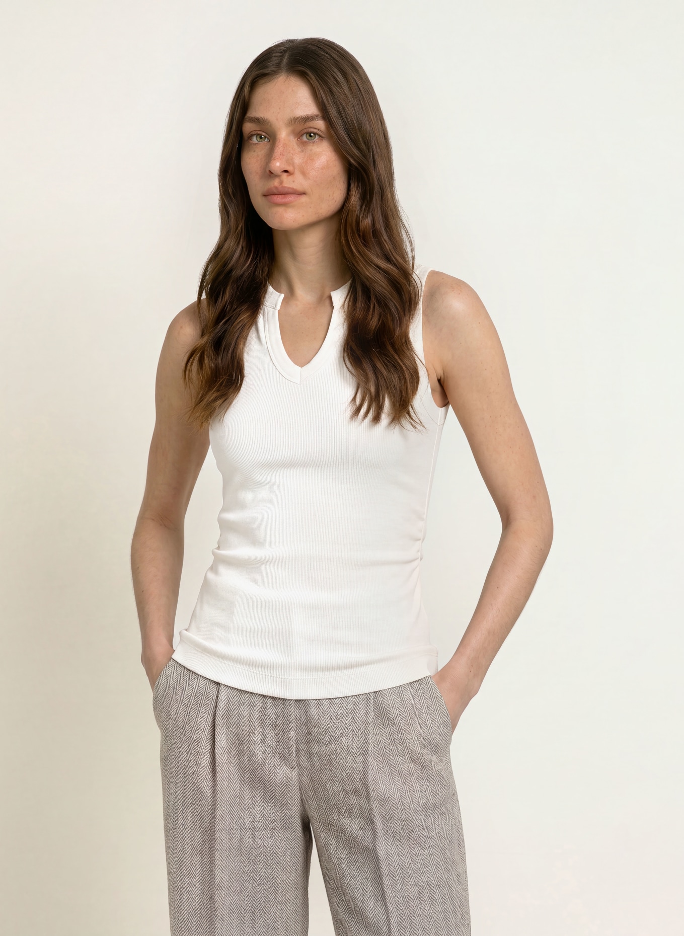 REISS Top THENA: BLANC