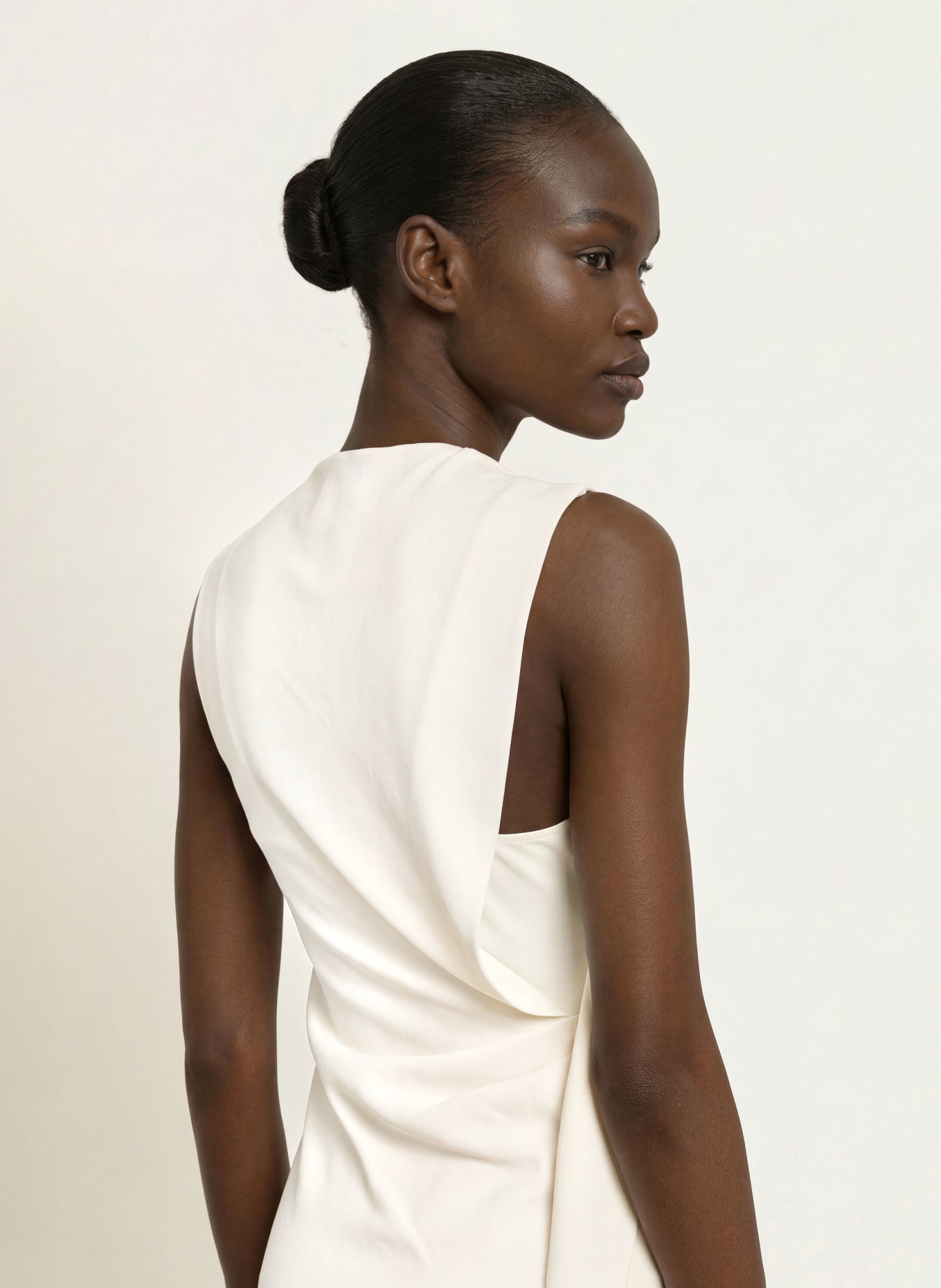 REISS Robe DOROTA: BLANC