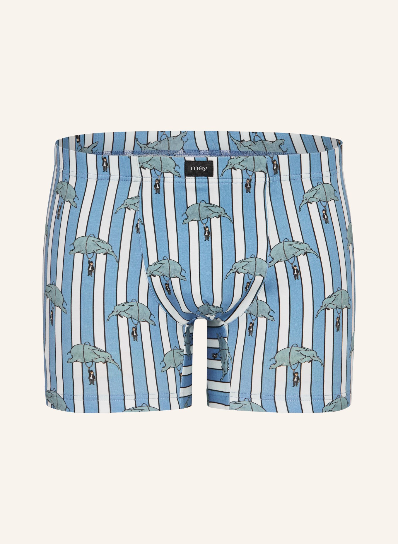 mey Boxer shorts Collection: mey × LORIOT: LIGHT BLUE / WHITE / BLACK