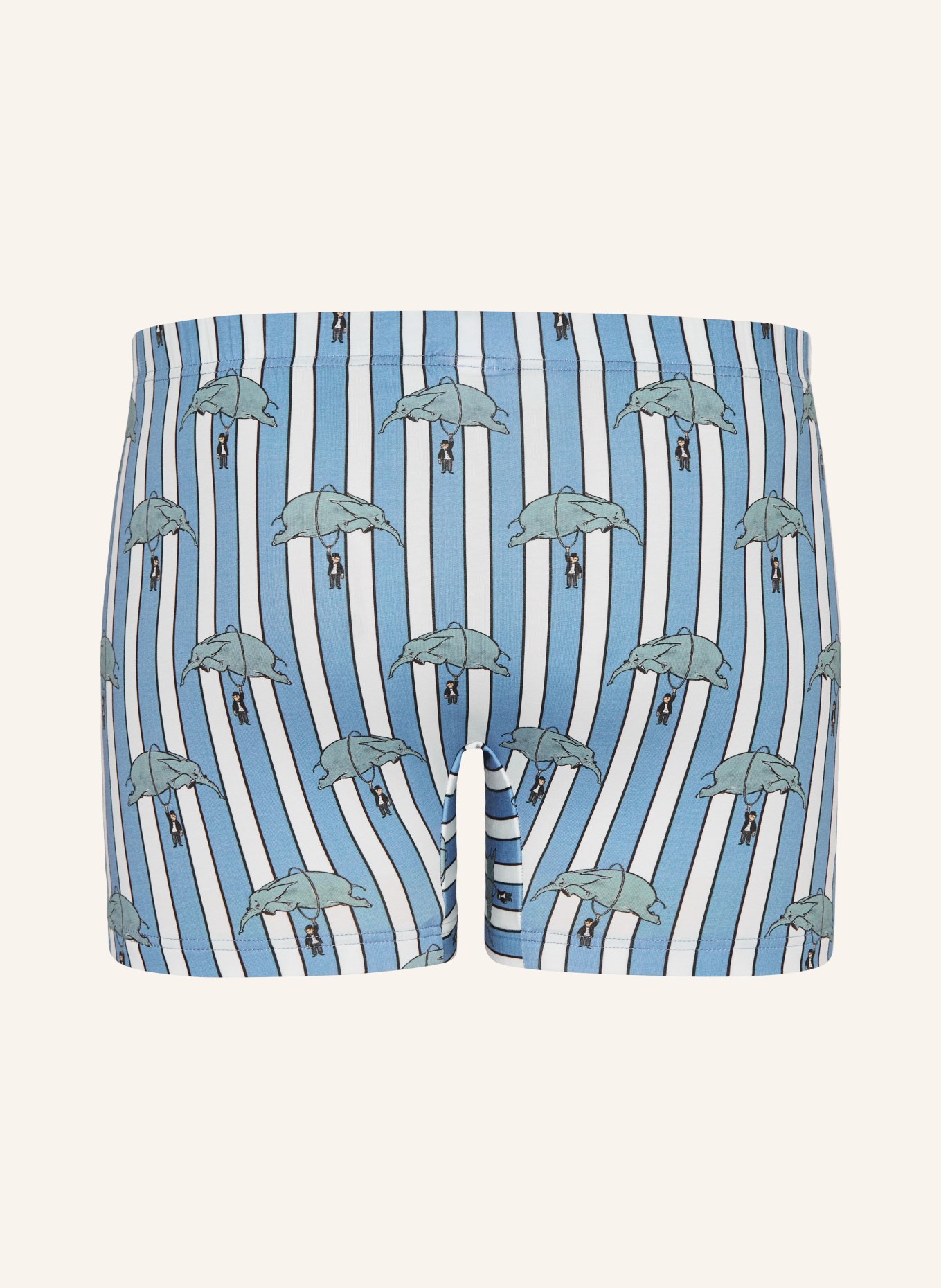 mey Boxer shorts Collection: mey × LORIOT: LIGHT BLUE / WHITE / BLACK