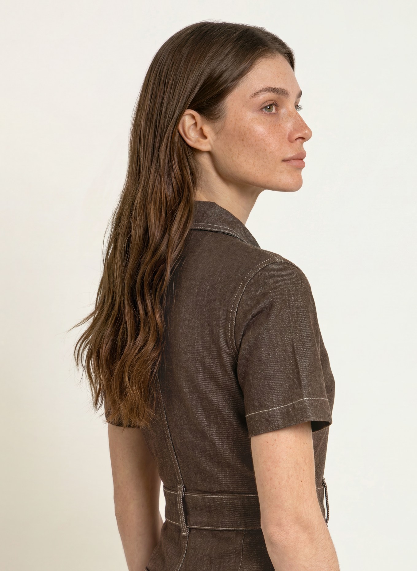 REISS Combinaison DANIE: MARRON FONCÉ