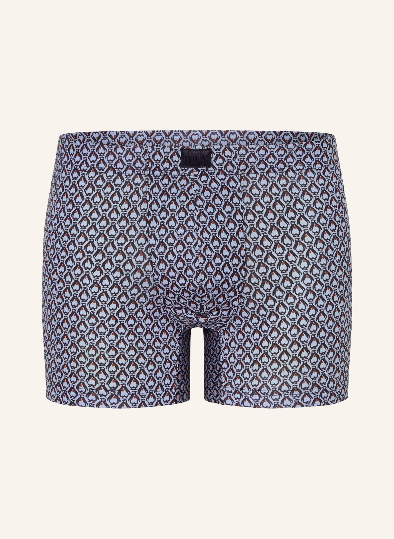 mey Boxershort-serie ARCTIC SQUAD: LICHTBLAUW / DONKERROOD / DONKERBLAUW