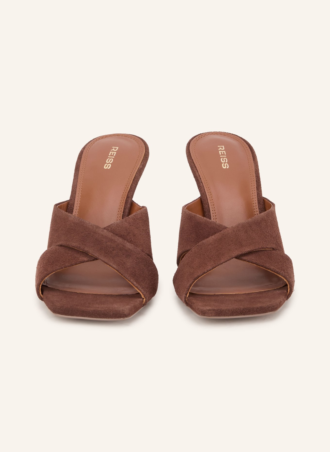REISS ROCHELLE Mules: BROWN