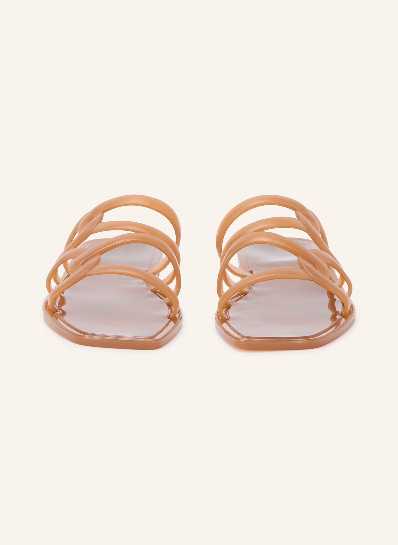 REISS Pantoletten JULIETTE: COGNAC